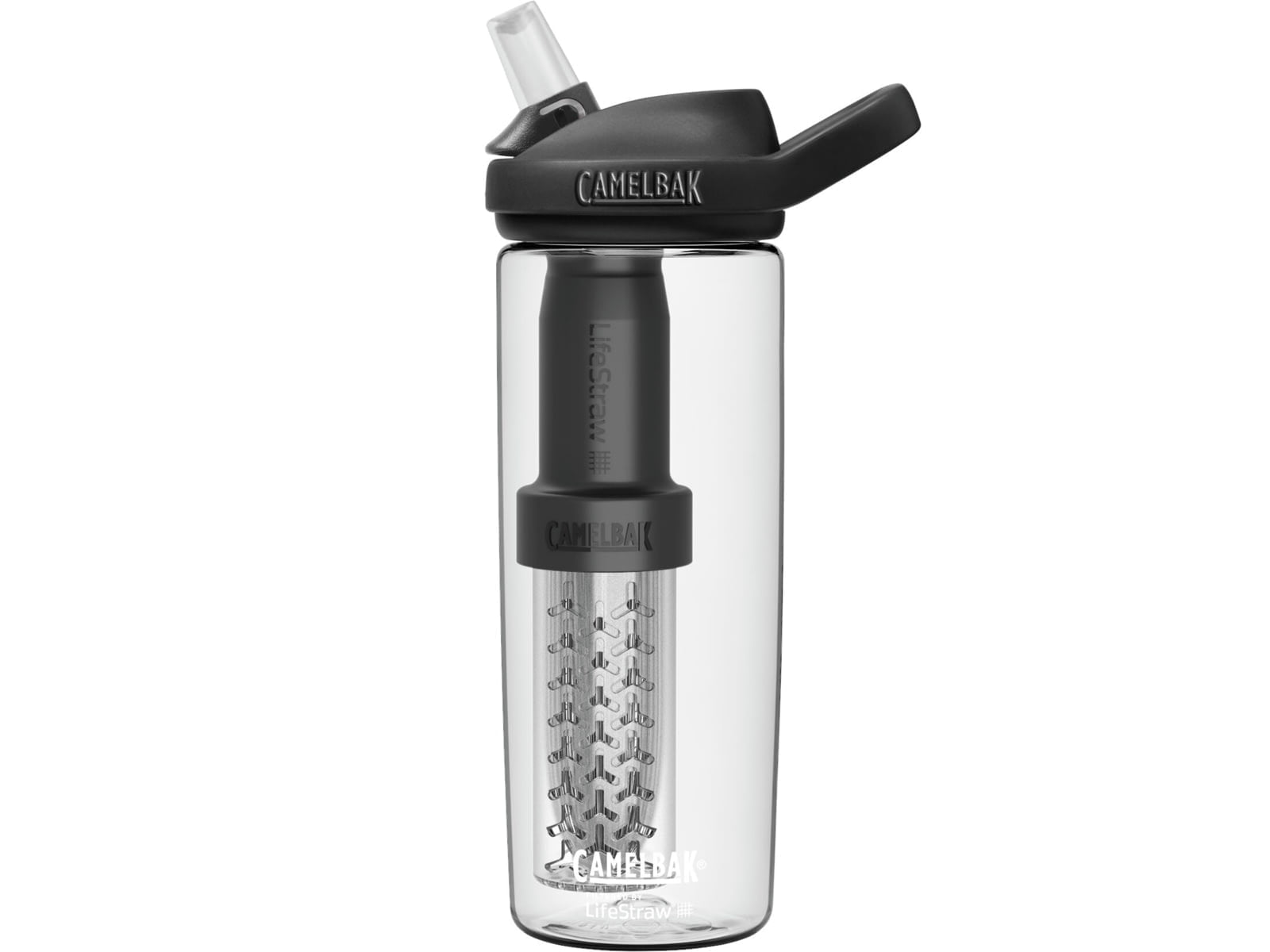 CamelBak eddy+ 20oz Bottle, filtered by LifeStraw, Clear F3WN