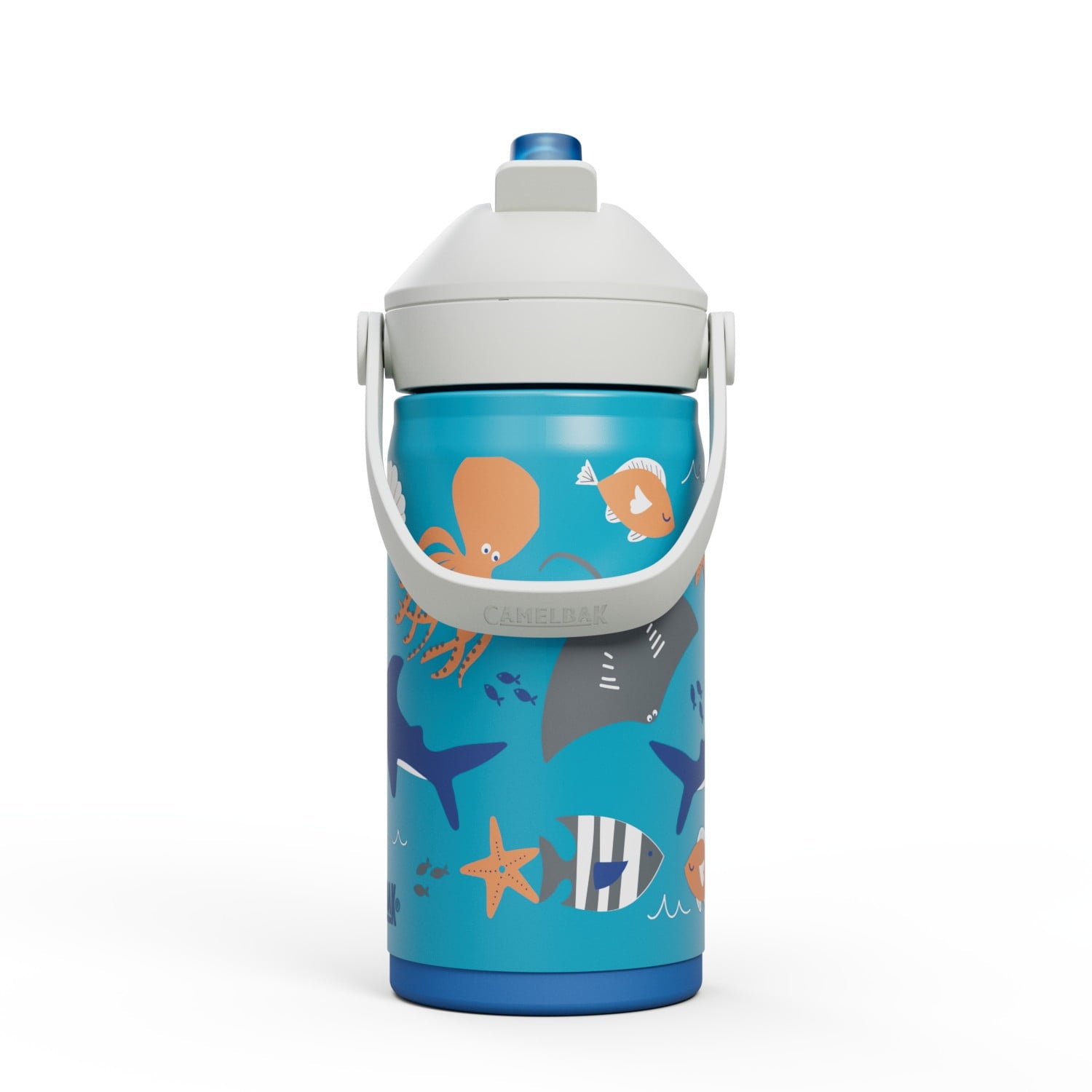Camelbak Thrive™ Flip Straw Kids Stainless 12oz Water Bottle, Dino Jam X7FL