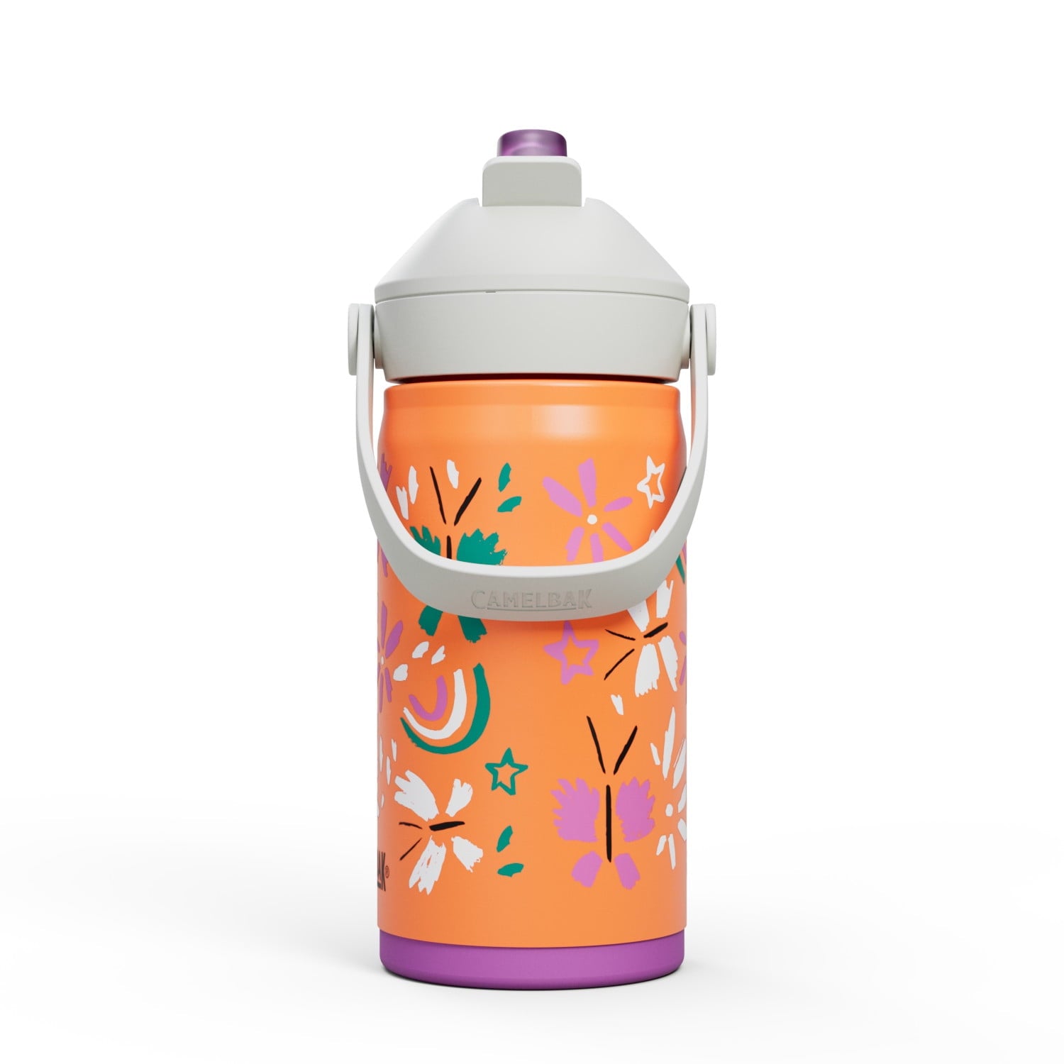 Camelbak Thrive™ Flip Straw Kids Stainless 12oz Water Bottle, Dino Jam X7FL