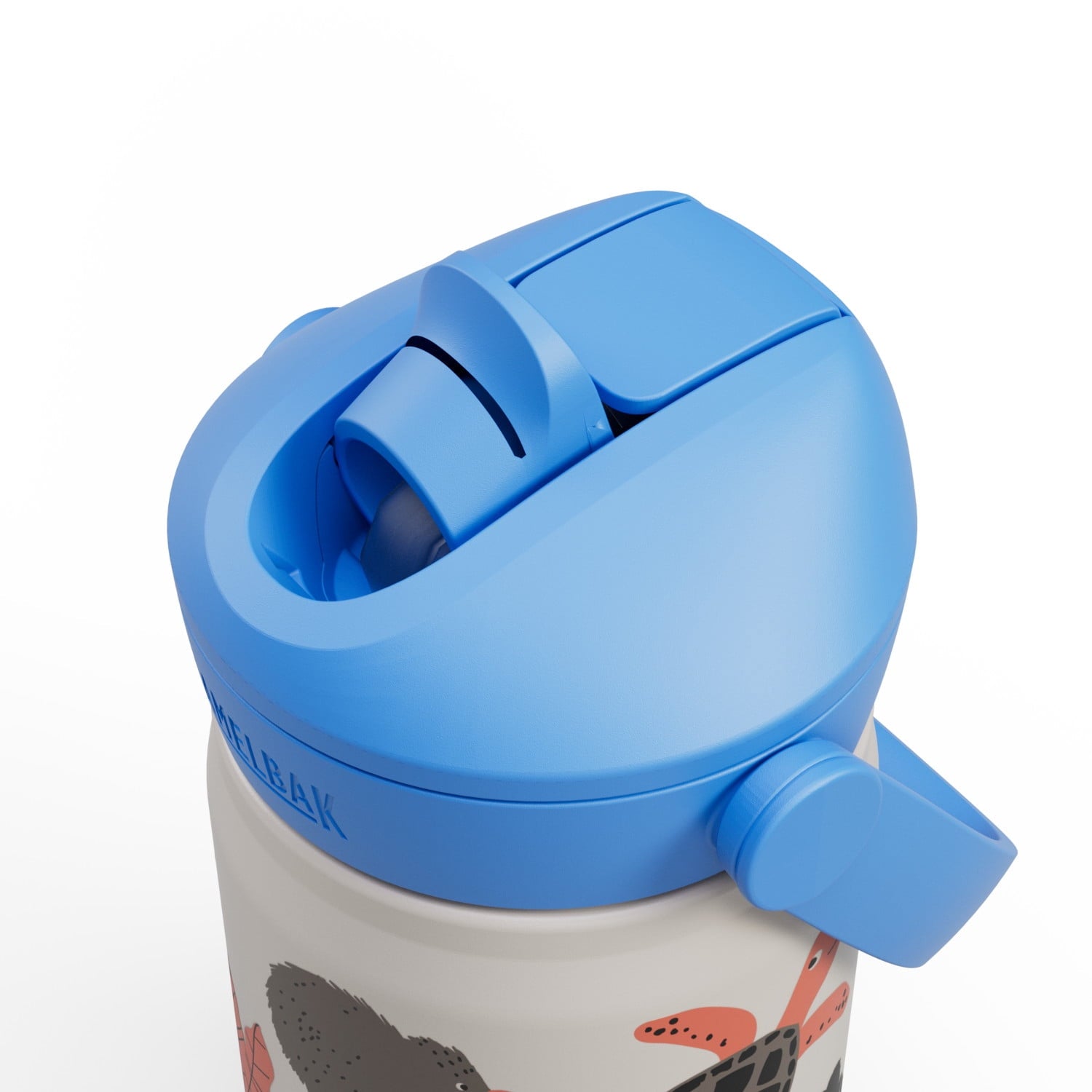 Camelbak Thrive™ Flip Straw Kids Stainless 12oz Water Bottle, Dino Jam X7FL