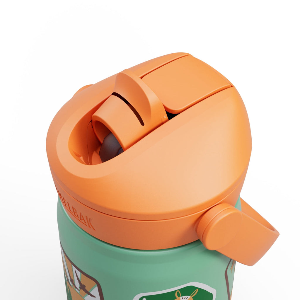 Camelbak Thrive™ Flip Straw Kids Stainless 12oz Water Bottle, Dino Jam X7FL
