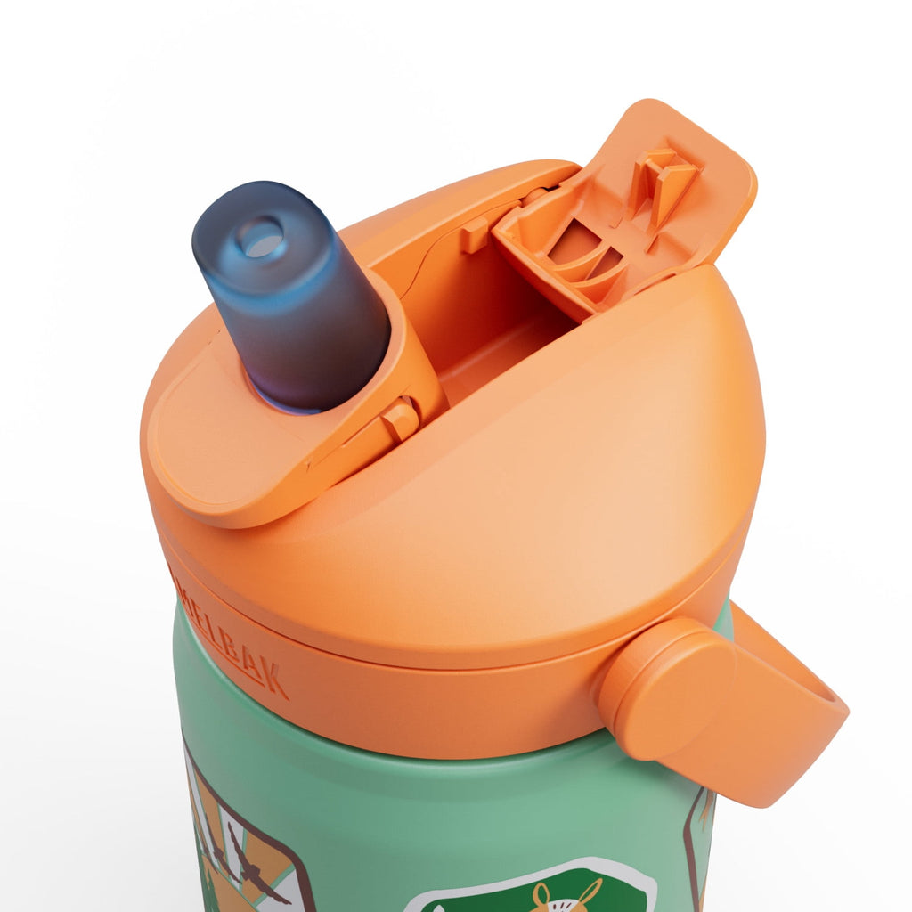 Camelbak Thrive™ Flip Straw Kids Stainless 12oz Water Bottle, Dino Jam X7FL