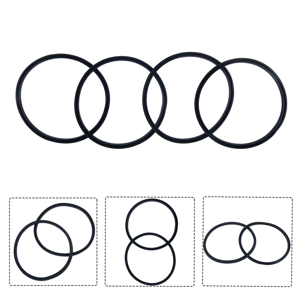 4 Pack Gaskets Compatible for Contigo Snapseal Byron Travel Mug 16oz &amp; 20oz, Replacement Rubber Seal for Contigo Snapseal Lid, Replacement Silicone Part for Contigo Coffee Travel Tumbler RS5D