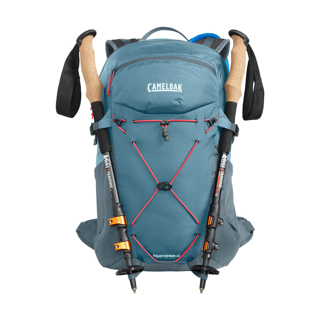 Camelbak Women's Fourteener™ 24 100oz, Smoke Blue/Fiery Coral HFNX