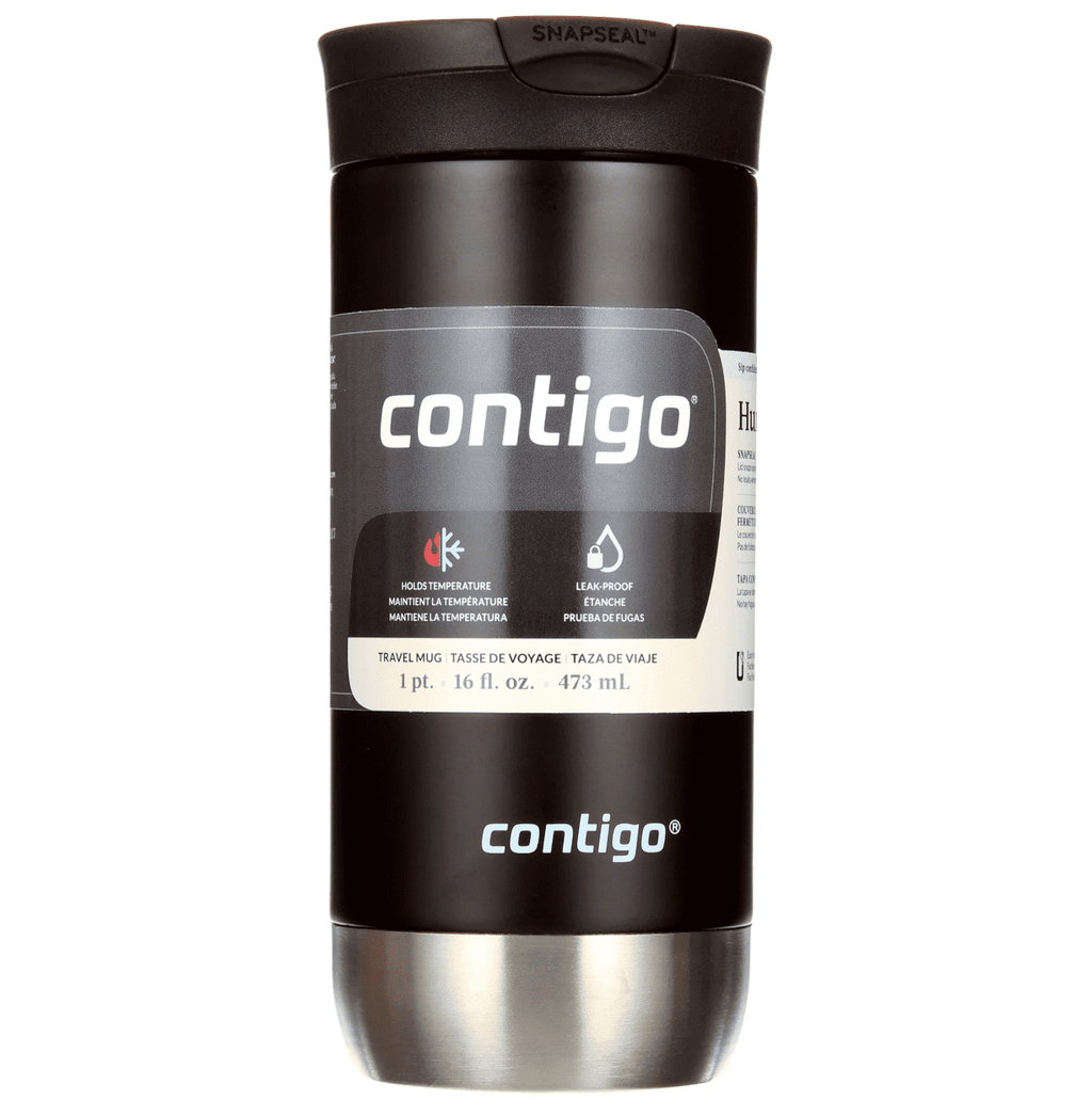 Contigo 16 oz. Huron 2.0 SnapSeal Stainless Steel Travel Mug - Licorice CATV