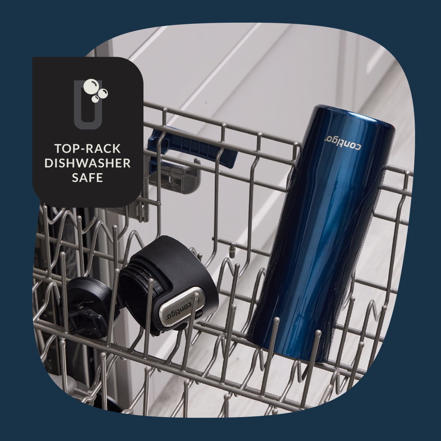 Contigo AUTOSEAL West Loop Vacuum-Insulated Stainless Steel Travel Mug with Easy-Clean Lid, 20 oz JSSU
