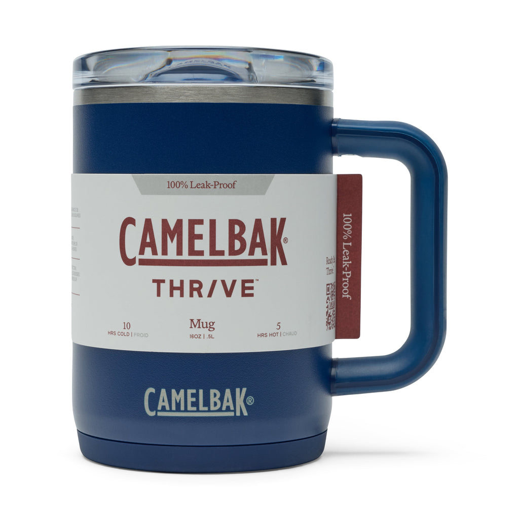 Camelbak Thrive Mug, 16oz Stainless, Navy 4ZMZ