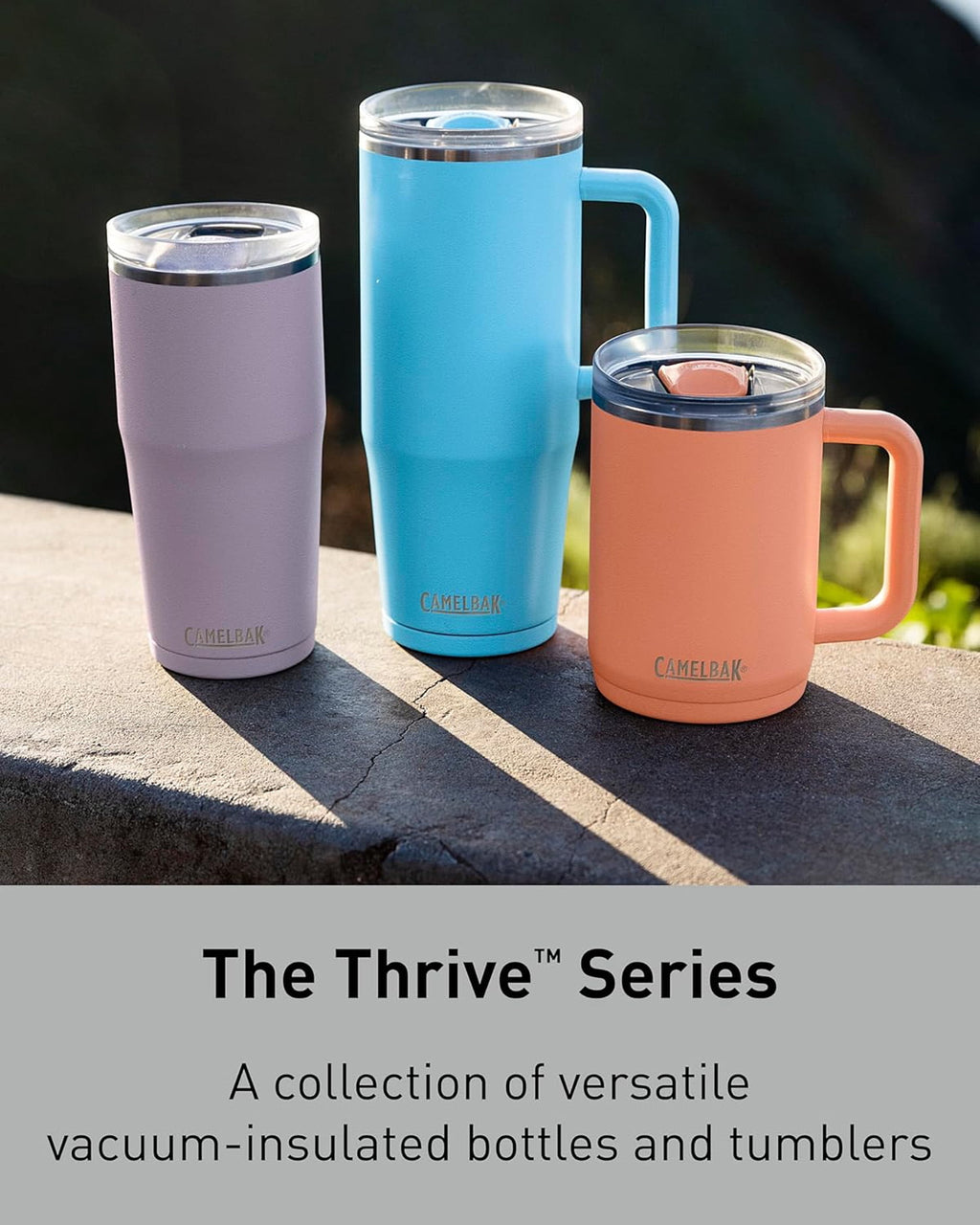 Camelbak Thrive Mug, 16oz Stainless, Navy 4ZMZ