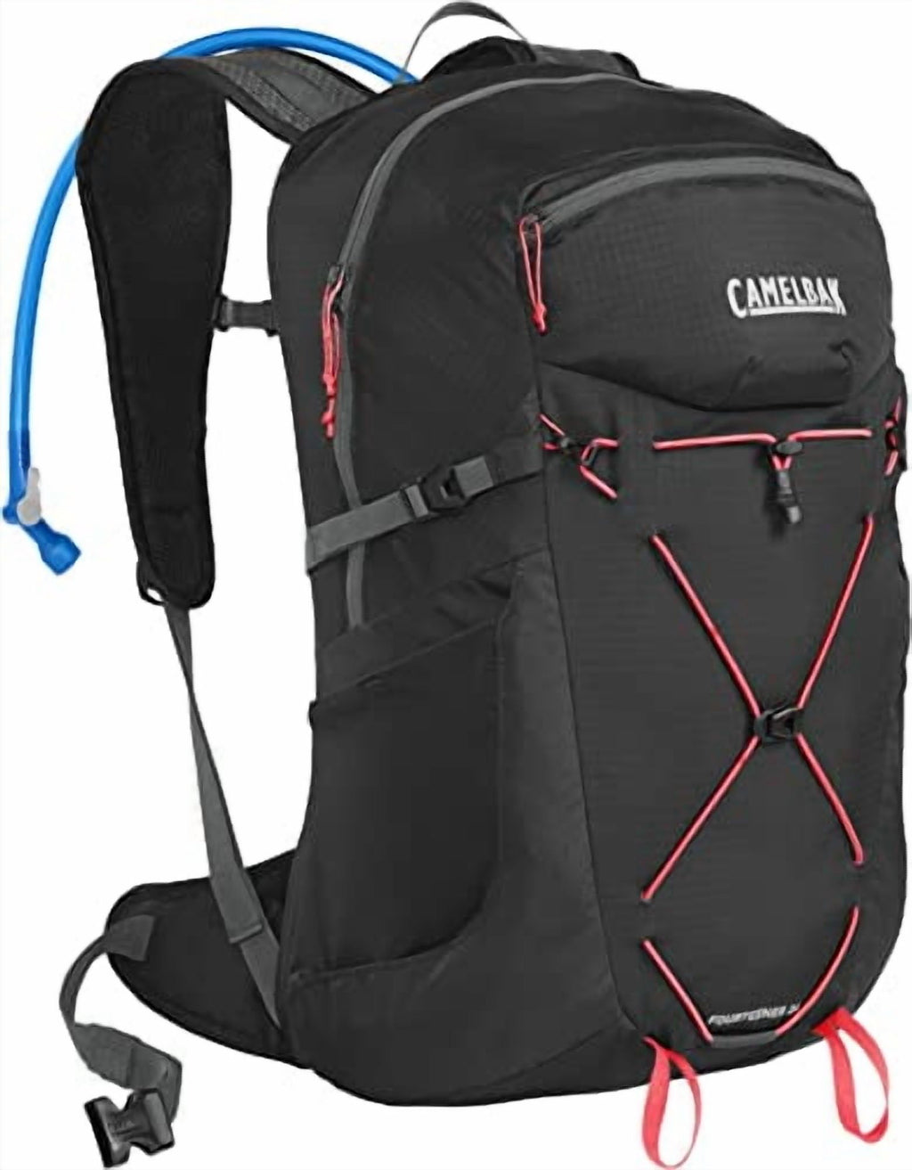 CAMELBAK WOMEN'S FOURTEENER 24 100OZ RESERVOIR HIKING - BLACK/FIERY CORAL GQMF