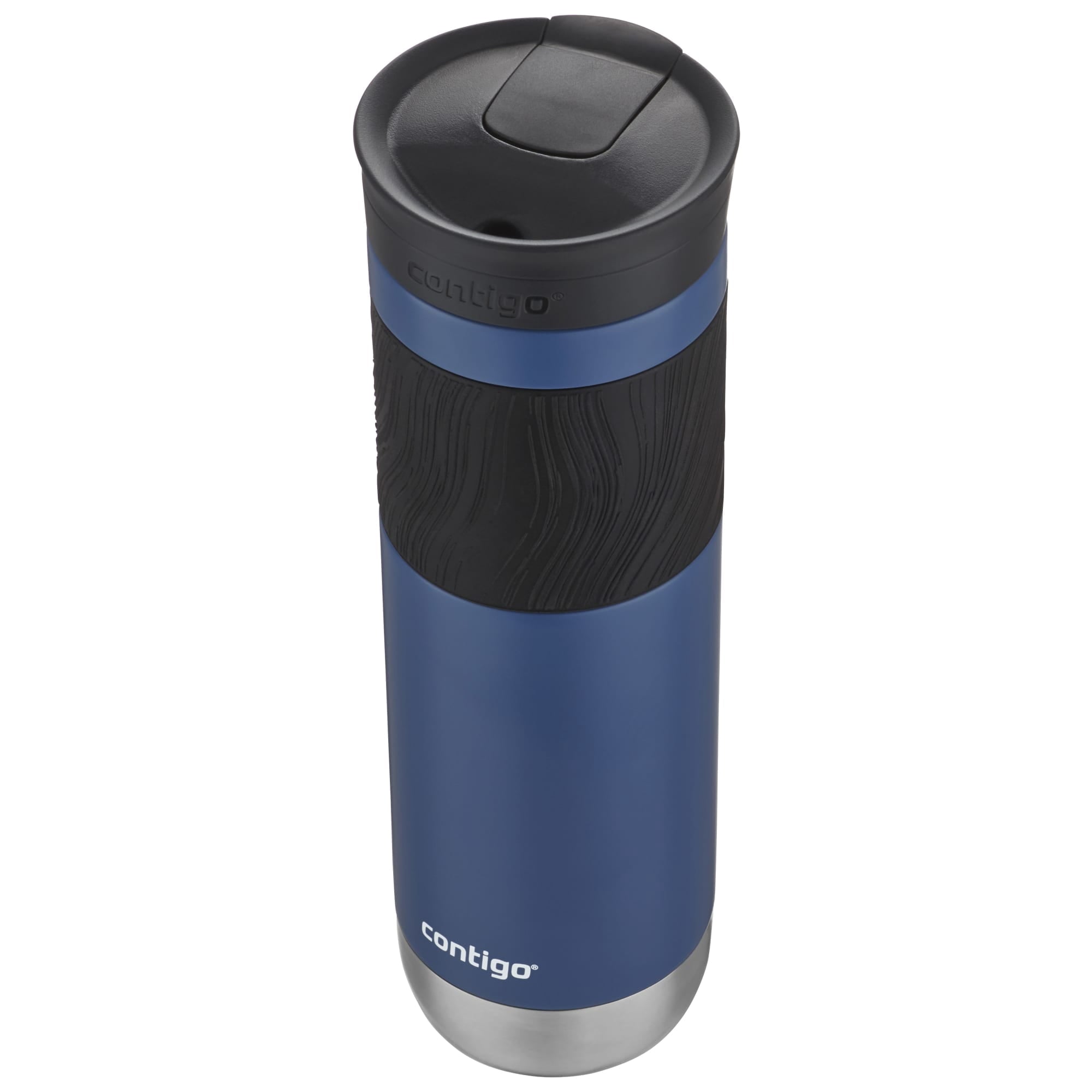 Contigo Byron 2.0 Stainless Steel Travel Mug with SNAPSEAL Lid and Grip in Black, 24 fl oz. PIFY