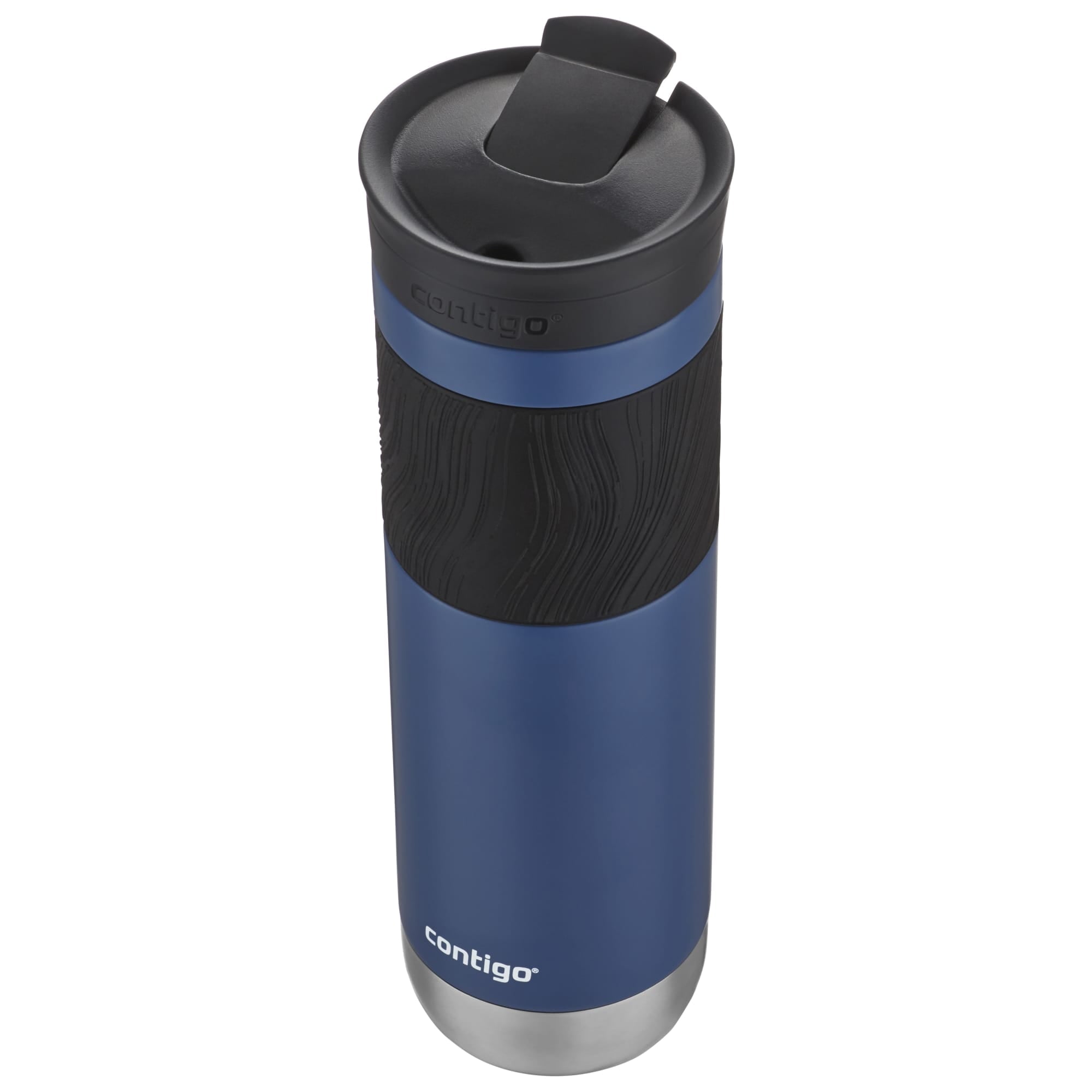 Contigo Byron 2.0 Stainless Steel Travel Mug with SNAPSEAL Lid and Grip in Black, 24 fl oz. PIFY