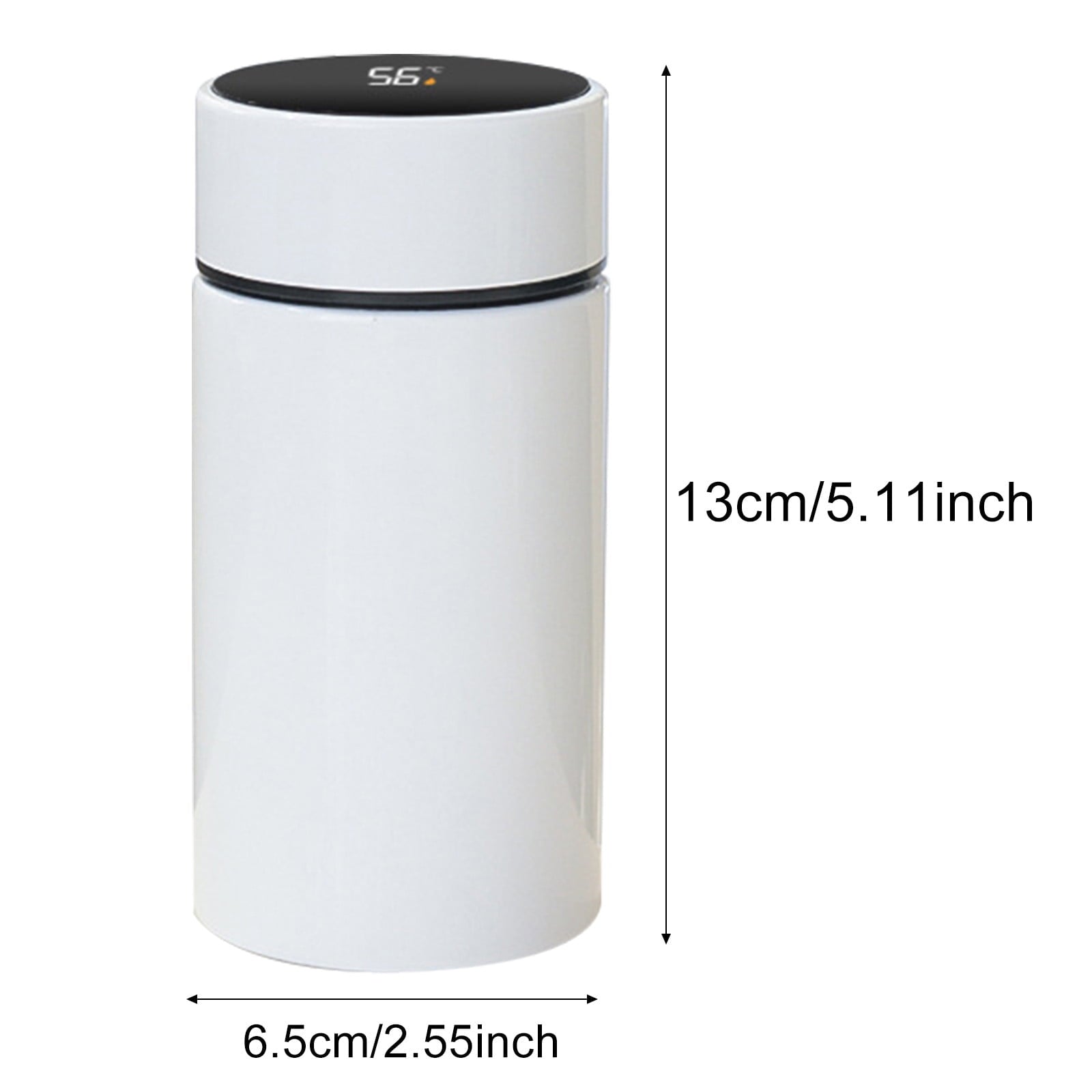 Stainless Steel Insulation Cup Cute Mini Portable Children Student Water Bottle Coffee Travel Mug LED Temperature Display Double Walled Vacuum Long Lasting Insulation J8LC