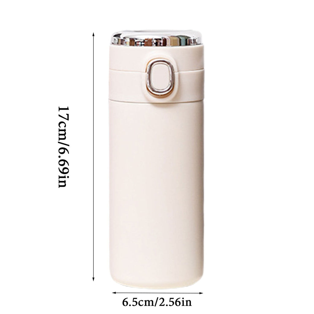 Stainless Steel Insulation Cup Cute Mini Portable Children Student Water Bottle Coffee Travel Mug LED Temperature Display Double Walled Vacuum Long Lasting Insulation J8LC