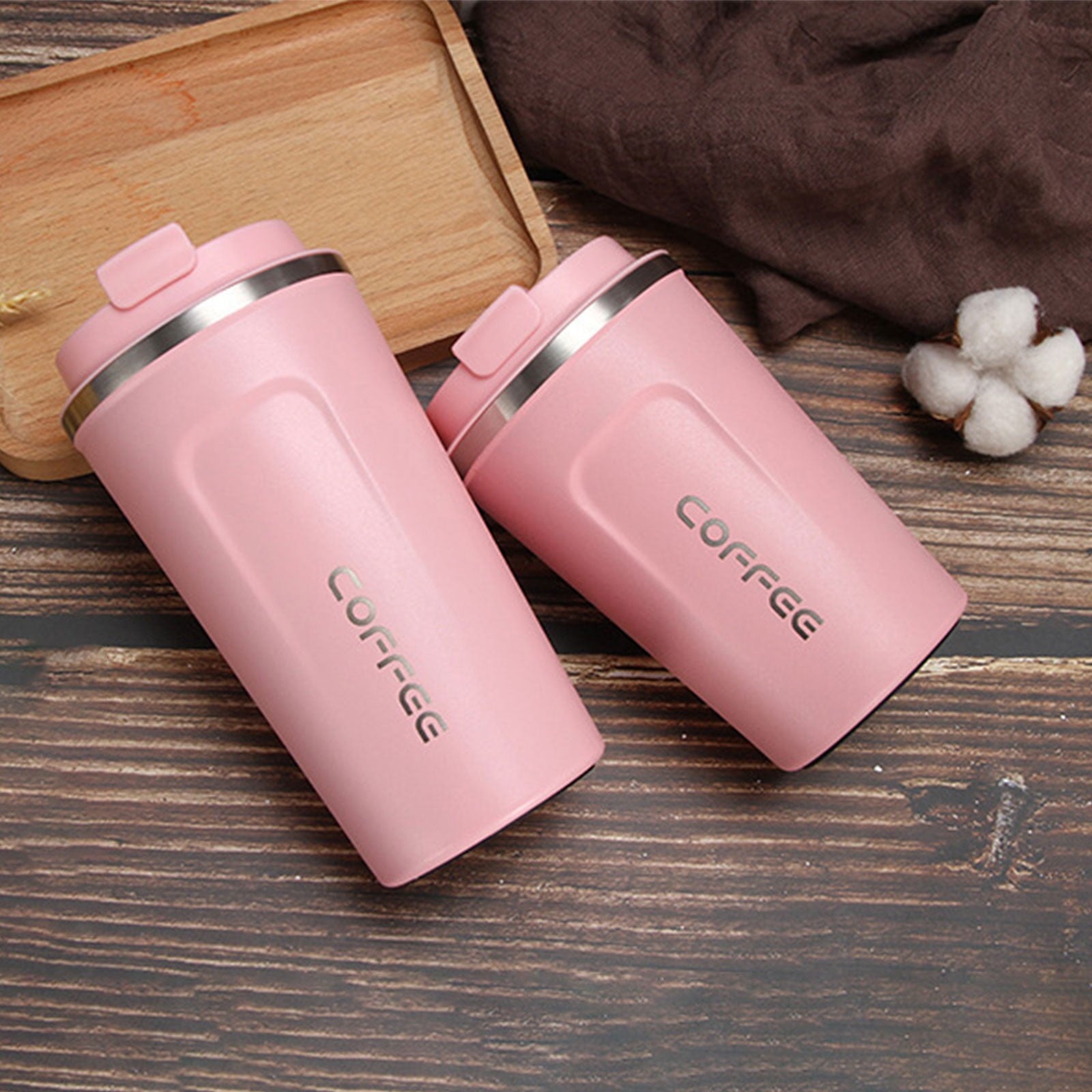 Stainless Steel Insulation Cup Cute Mini Portable Children Student Water Bottle Coffee Travel Mug LED Temperature Display Double Walled Vacuum Long Lasting Insulation J8LC