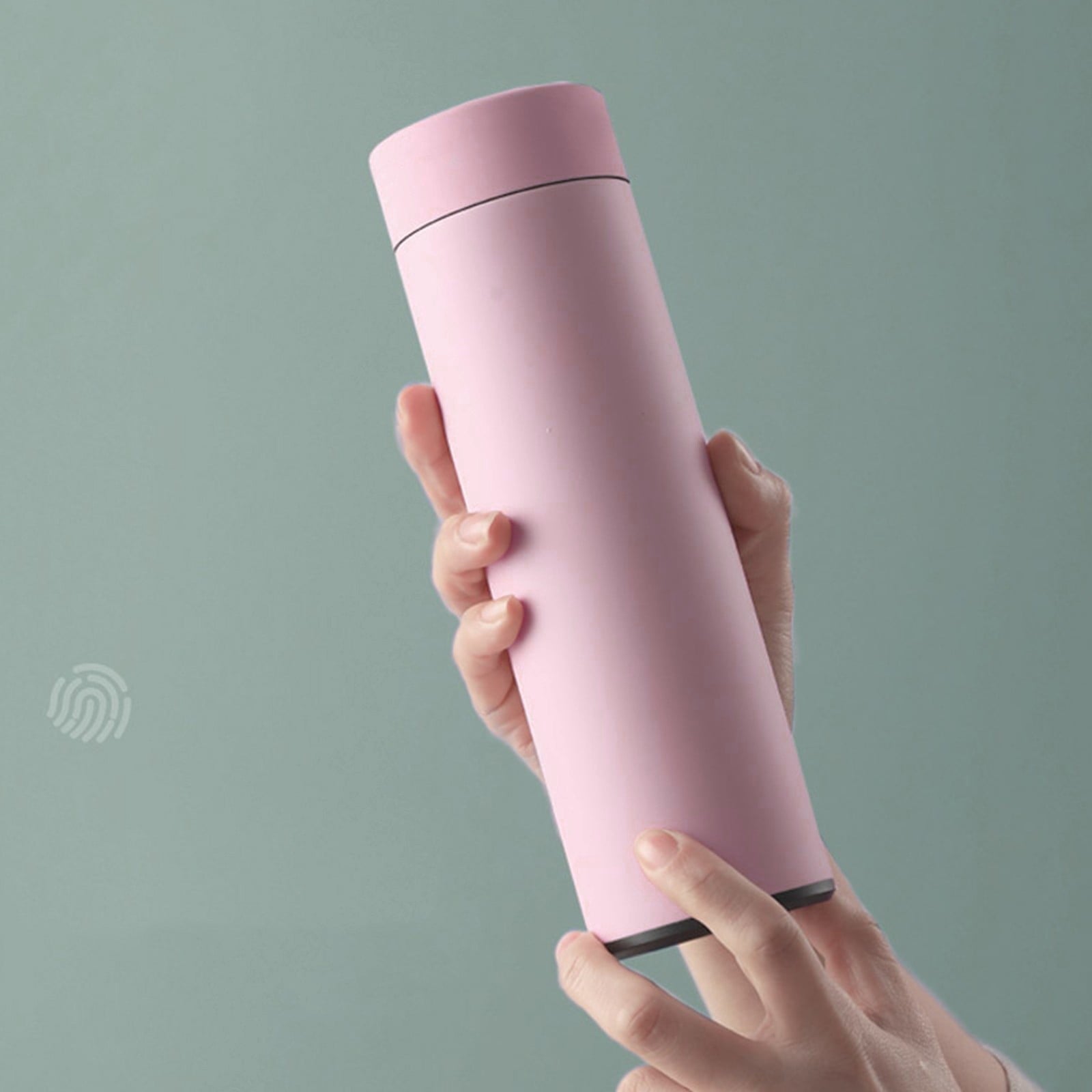 Stainless Steel Insulation Cup Cute Mini Portable Children Student Water Bottle Coffee Travel Mug LED Temperature Display Double Walled Vacuum Long Lasting Insulation J8LC