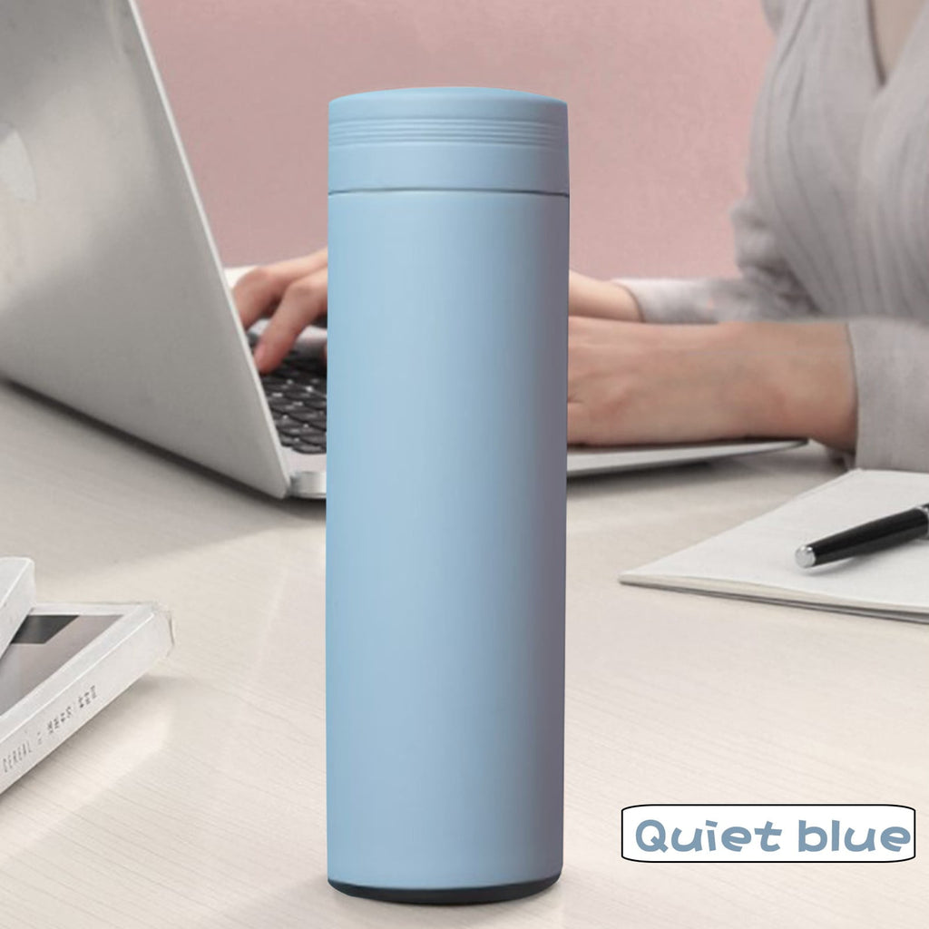 Stainless Steel Insulation Cup Cute Mini Portable Children Student Water Bottle Coffee Travel Mug LED Temperature Display Double Walled Vacuum Long Lasting Insulation J8LC
