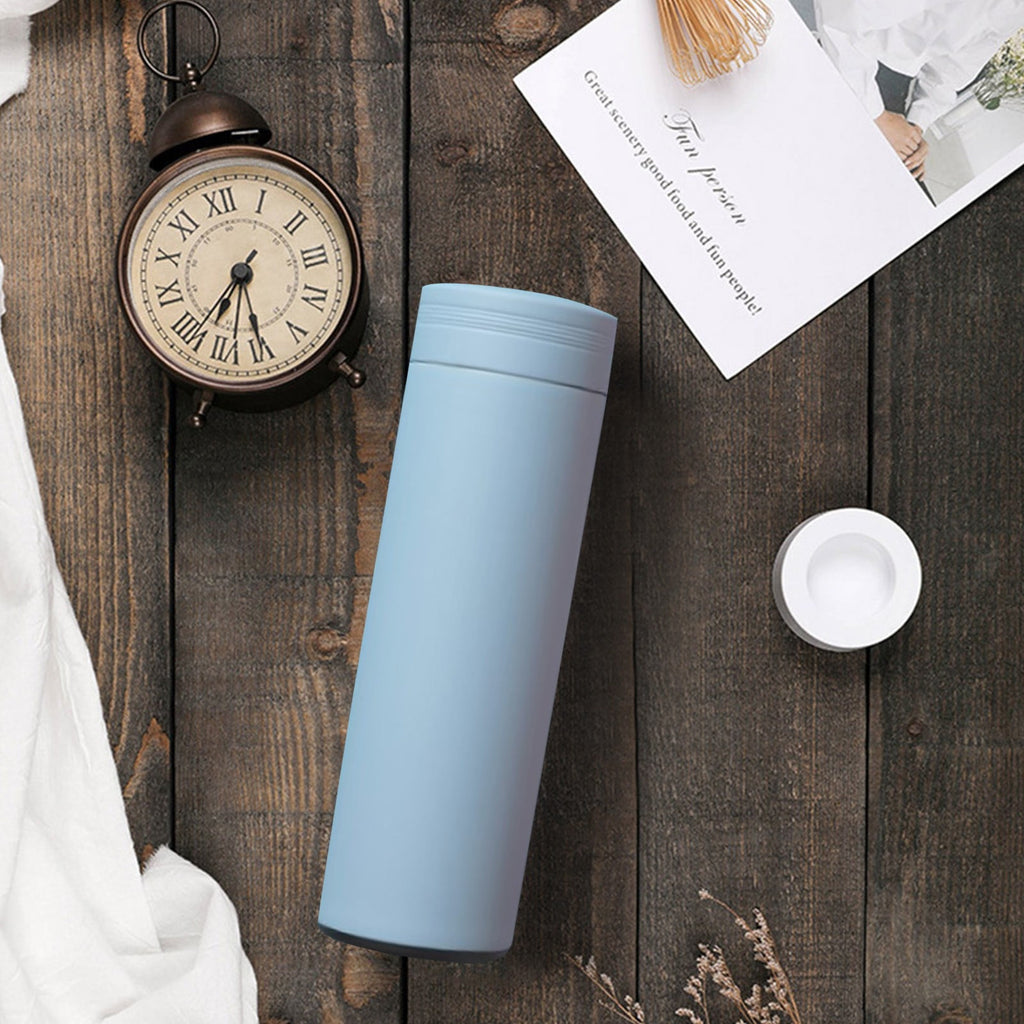 Stainless Steel Insulation Cup Cute Mini Portable Children Student Water Bottle Coffee Travel Mug LED Temperature Display Double Walled Vacuum Long Lasting Insulation J8LC