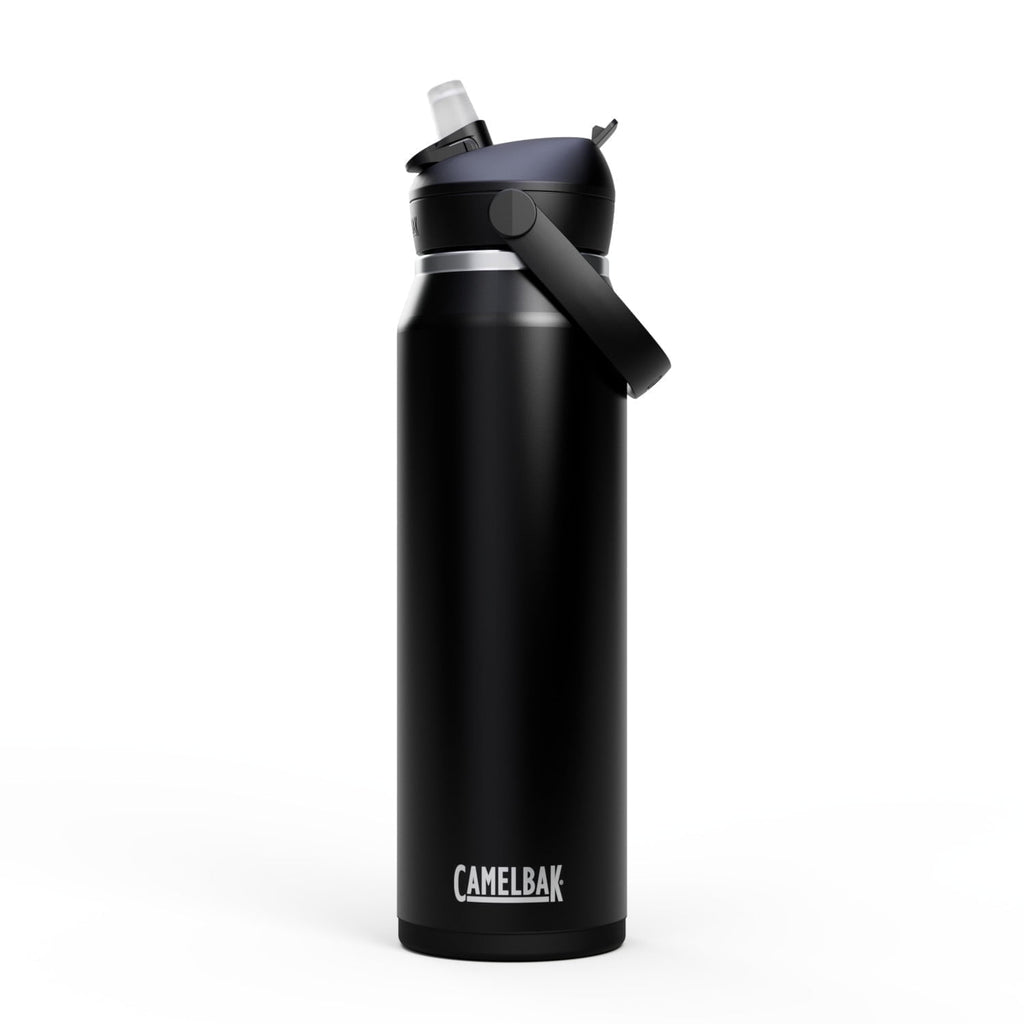 CamelBak Thrive™ Flip Straw Insulated Stainless Steel Water Bottle, 32oz , Black EV1W