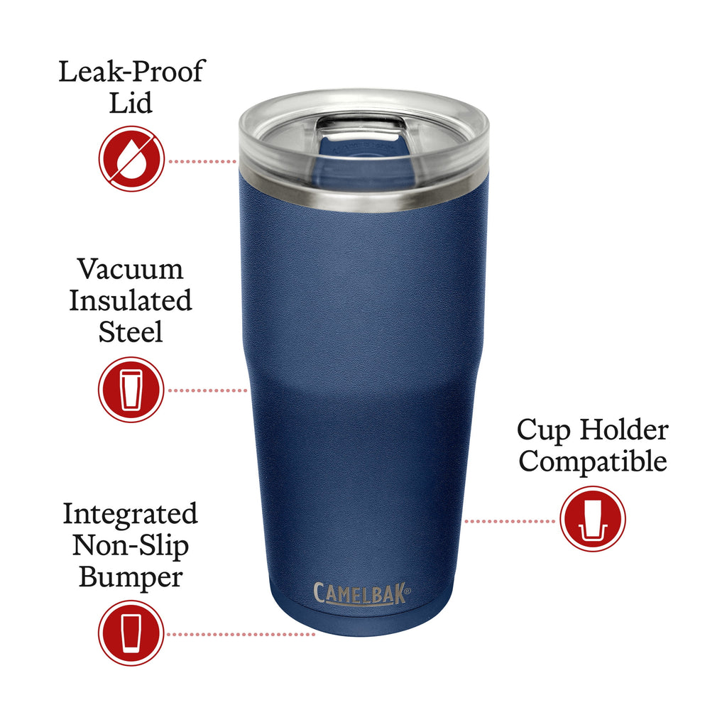 CamelBak Thrive™ Insulated Stainless Steel Tumbler, 20 oz, Navy ICD8