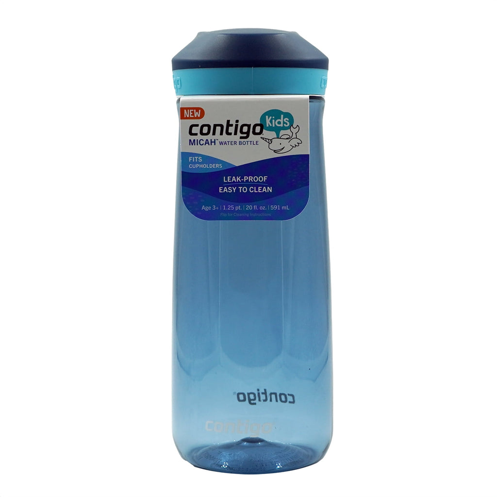 Contigo Kid's 20 oz. Micah Water Bottle w/ Simple Lid - Pineapple/Cool Lime FCP1