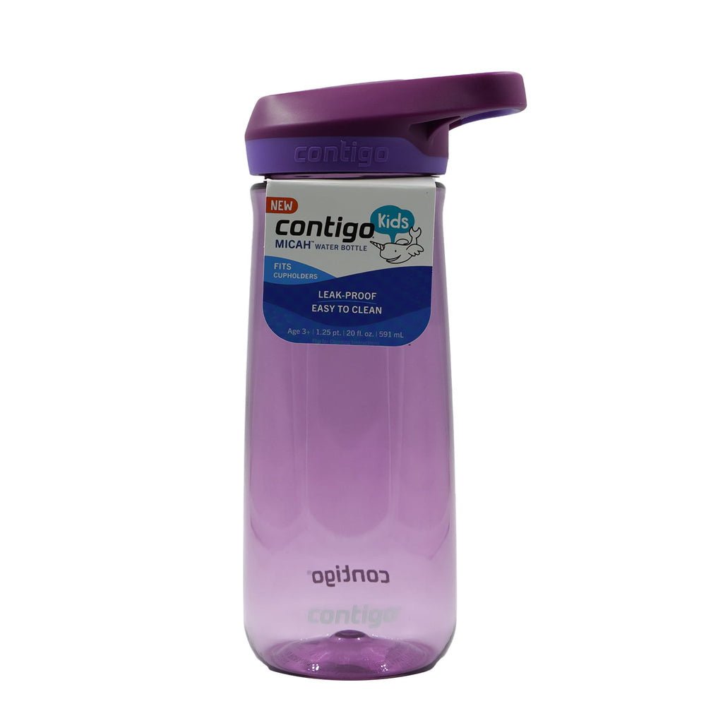 Contigo Kid's 20 oz. Micah Water Bottle w/ Simple Lid - Pineapple/Cool Lime FCP1