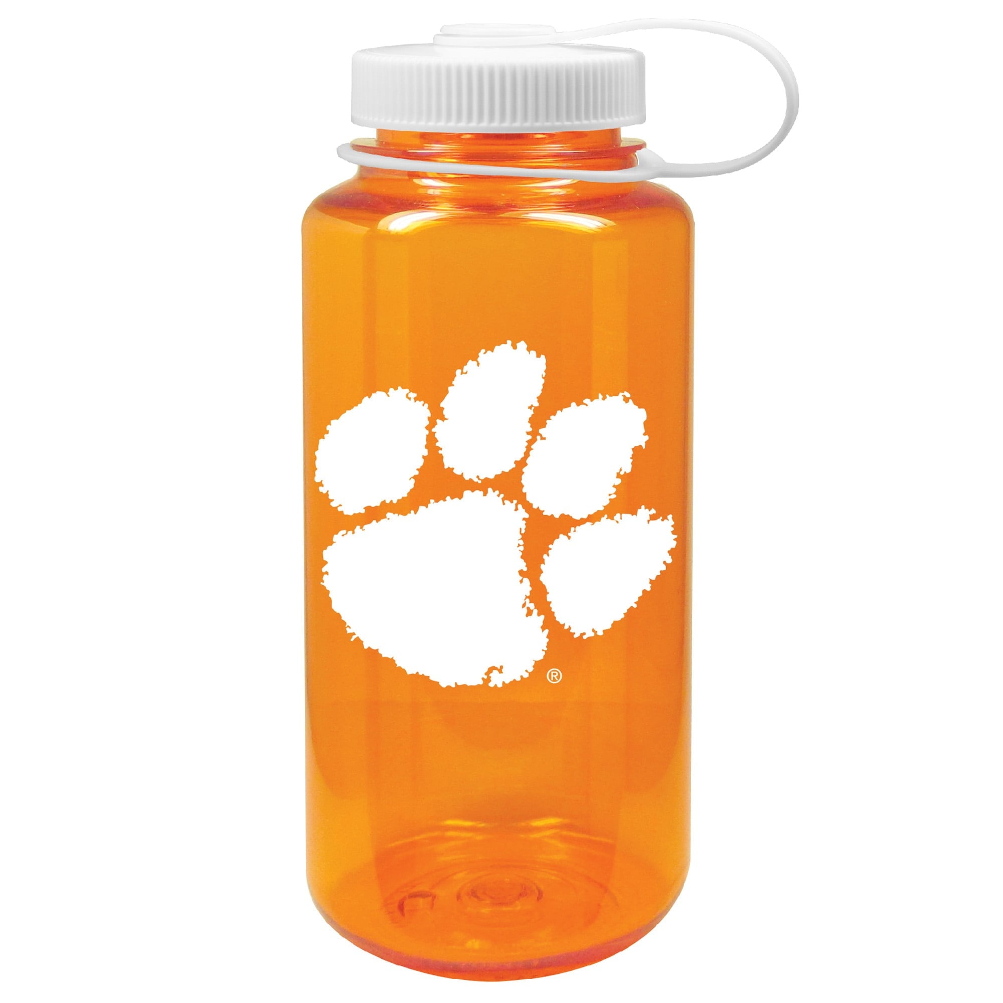 Orange Clemson Tigers 32oz. Nalgene Sustainable Wide Mouth Water Bottle 3T1D
