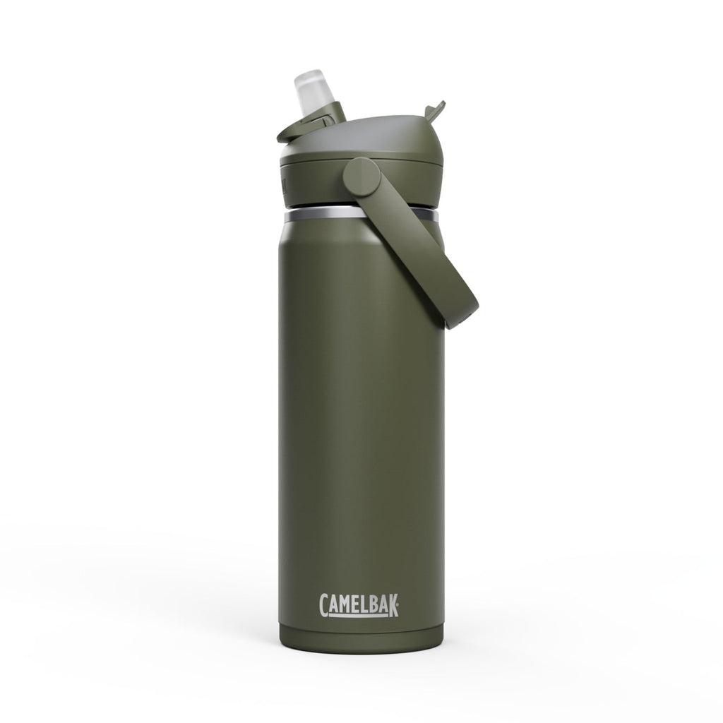 CamelBak Thrive™ Flip Straw Insulated Stainless Steel Water Bottle, 20oz, Moss 7P24