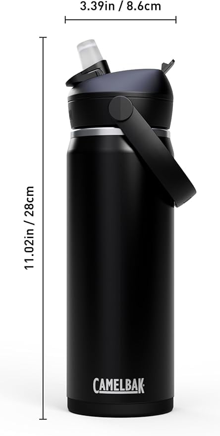 CamelBak Thrive™ Flip Straw Insulated Stainless Steel Water Bottle, 20oz, Moss 7P24