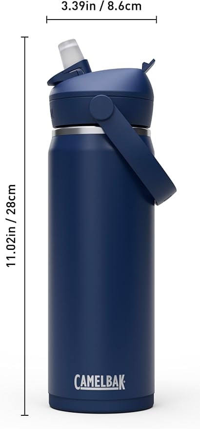 CamelBak Thrive™ Flip Straw Insulated Stainless Steel Water Bottle, 20oz, Moss 7P24