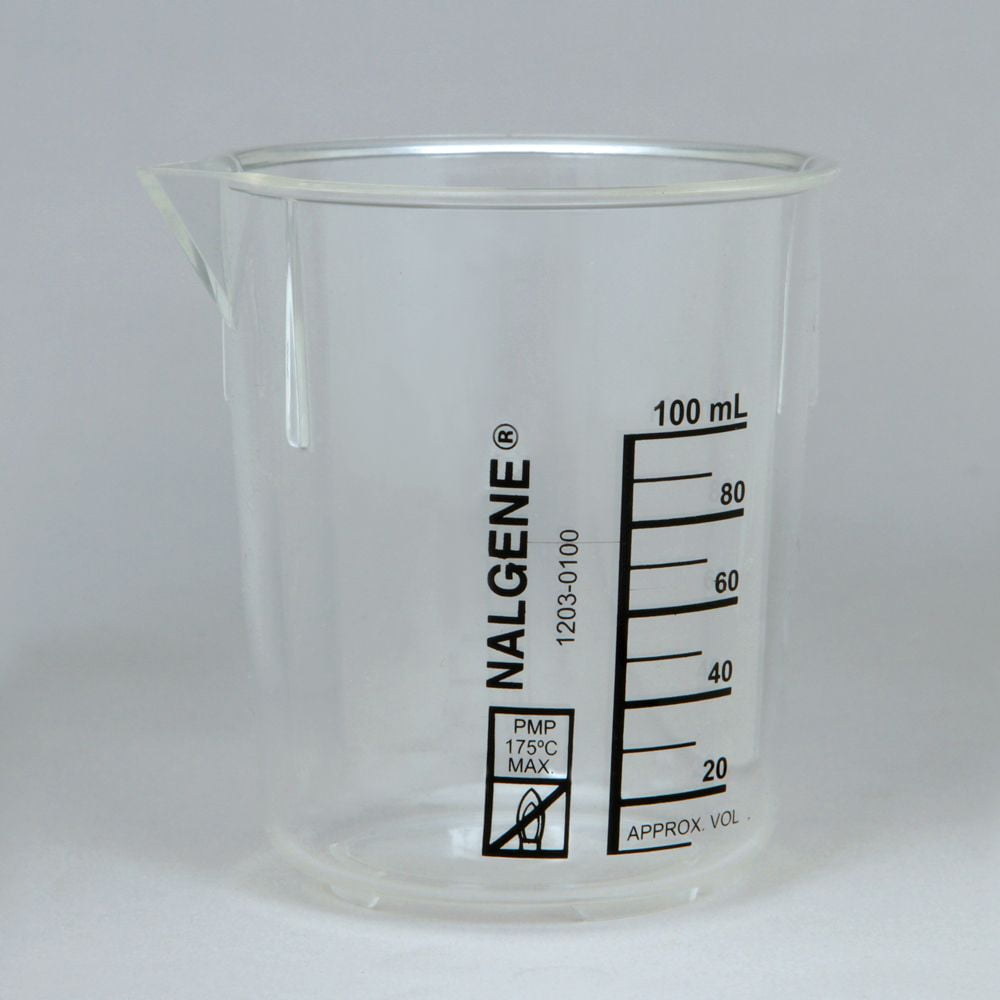 Nalgene Griffin Beaker, Low Form, Polymethylpentene, 100 Ml 4RKB