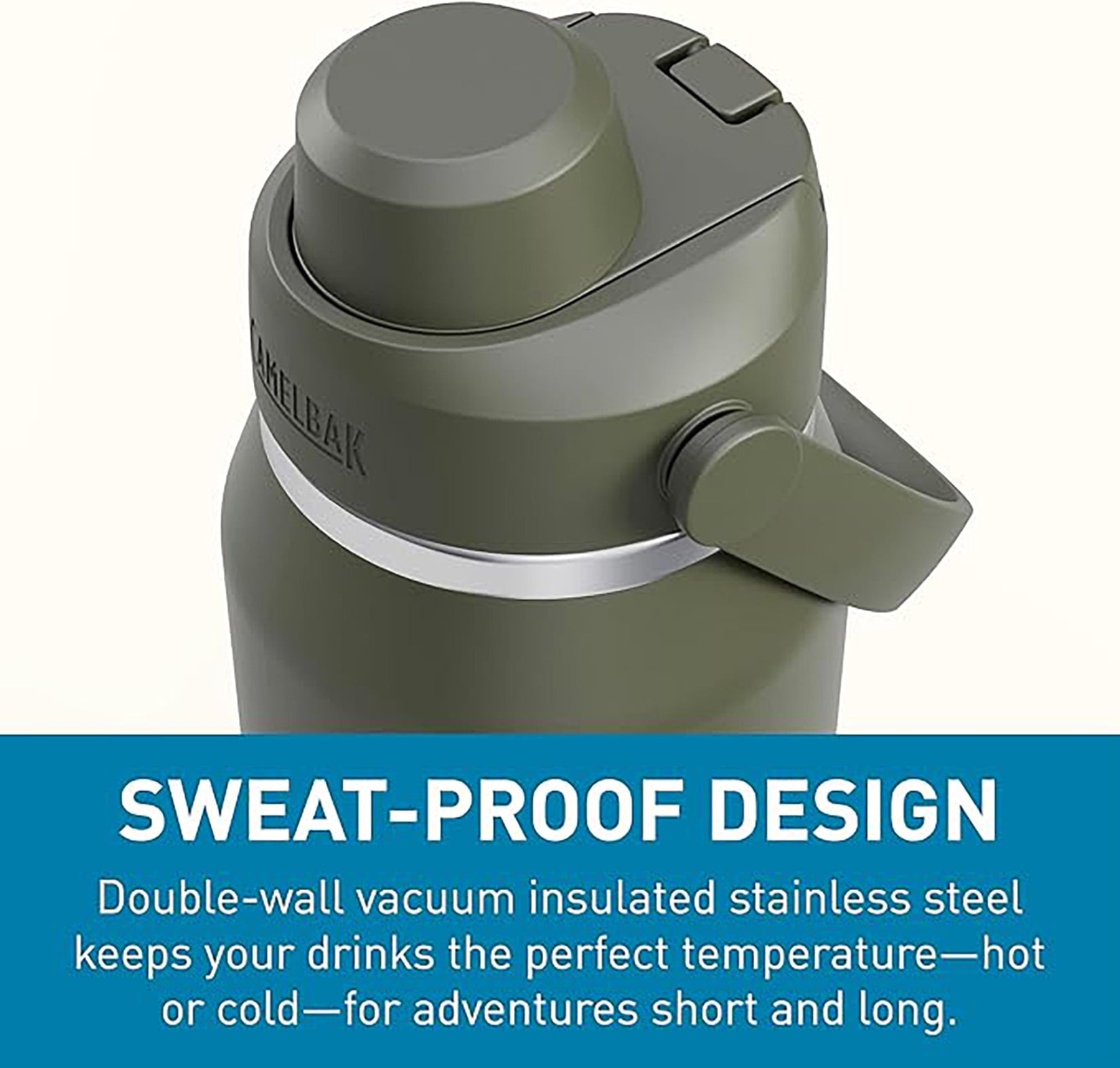 Camelbak Thrive™ Chug Stainless Steel Water Bottle 32oz, Sky Blue SCEE