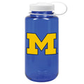 Navy Michigan Wolverines 32oz. Nalgene Sustainable Wide Mouth Water Bottle VW8S