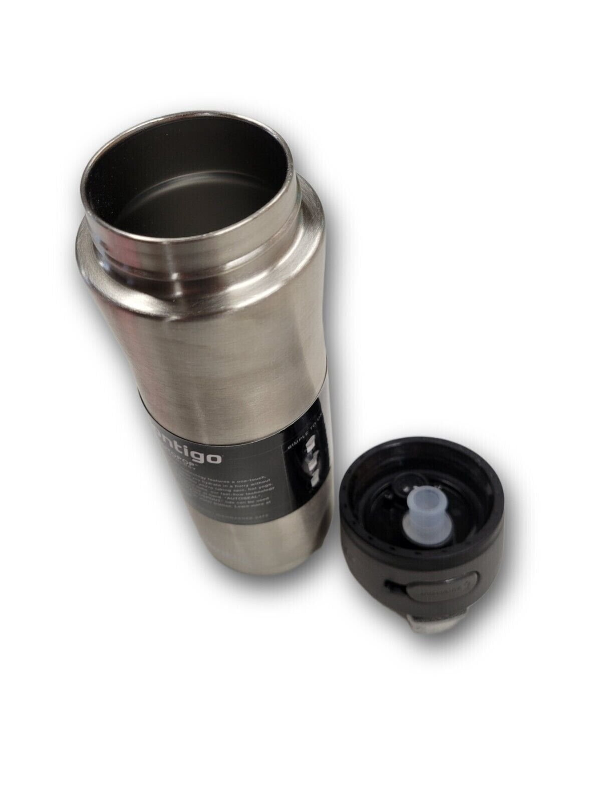Contigo 20 oz. Jackson Chill 2.0 Water Bottle - Stainless Steel w/Licorice MQOJ