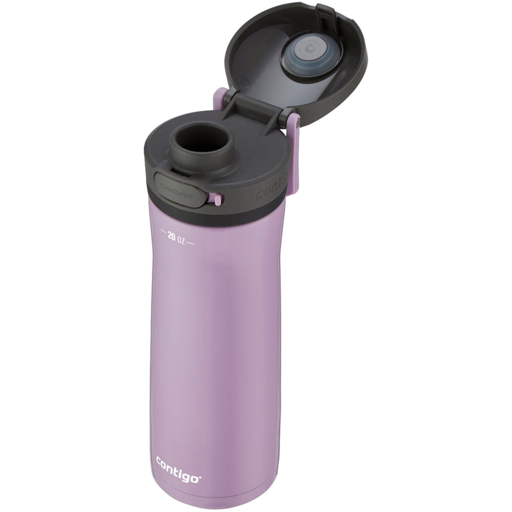 Contigo 20 oz. Jackson Chill 2.0 Water Bottle - Stainless Steel w/Licorice MQOJ