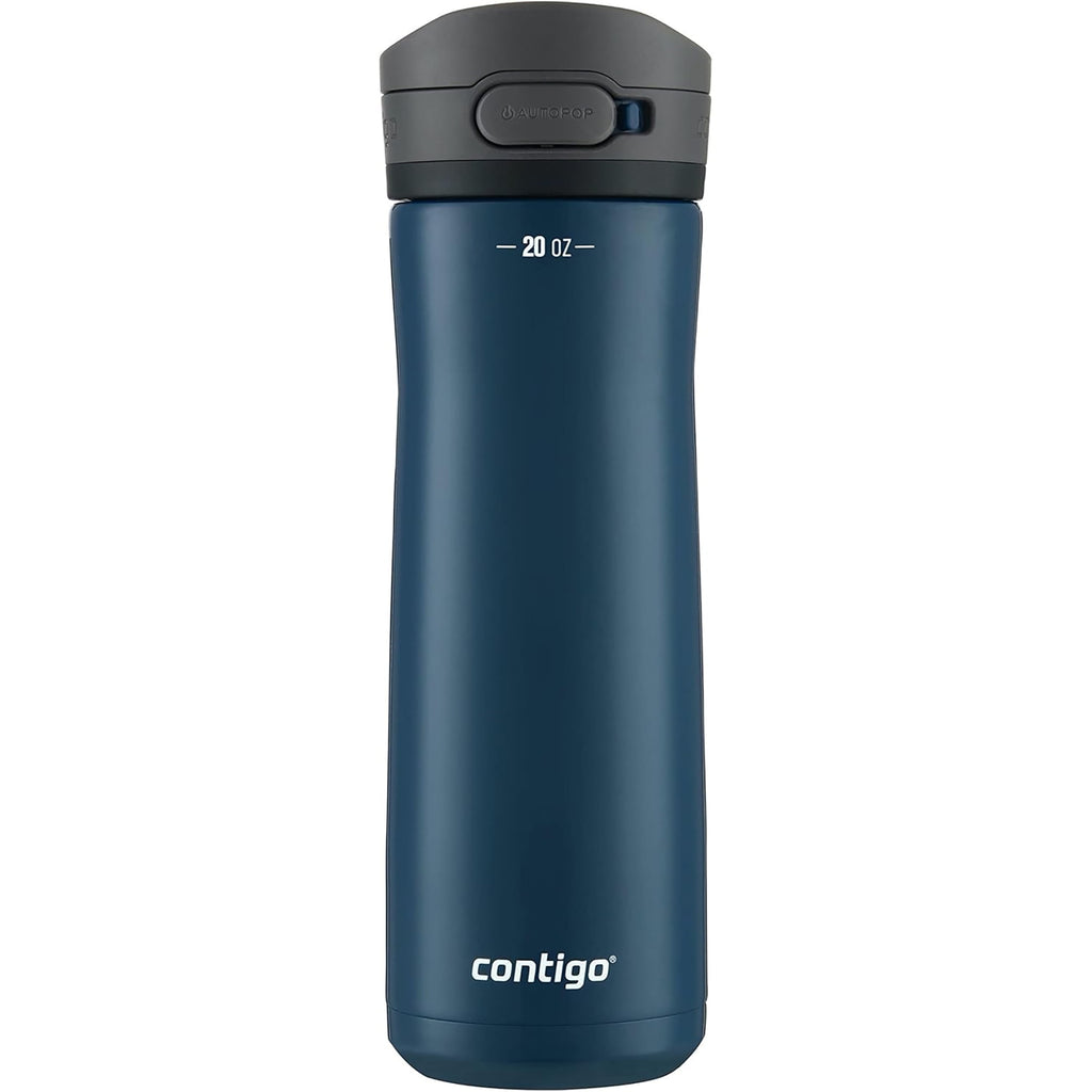 Contigo 20 oz. Jackson Chill 2.0 Water Bottle - Stainless Steel w/Licorice MQOJ
