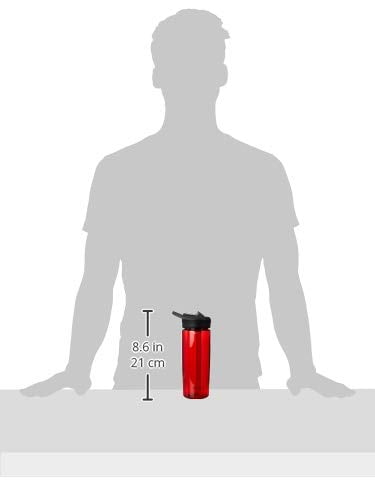 Camelbak Eddy+ Running Fitness Sports Gym Training Drinks Bottle 750ml - Clear 0JHO