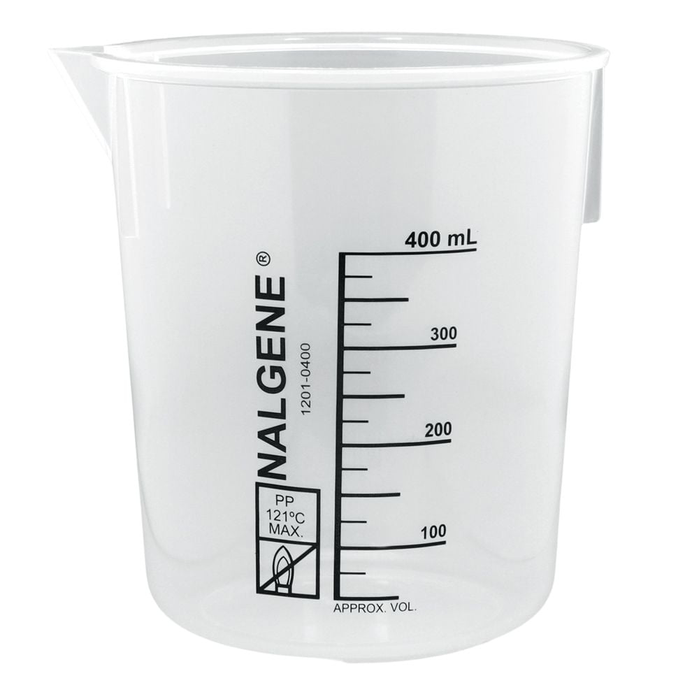 Nalgene Griffin Beaker, Low Form, Polypropylene, 400 Ml ZP54