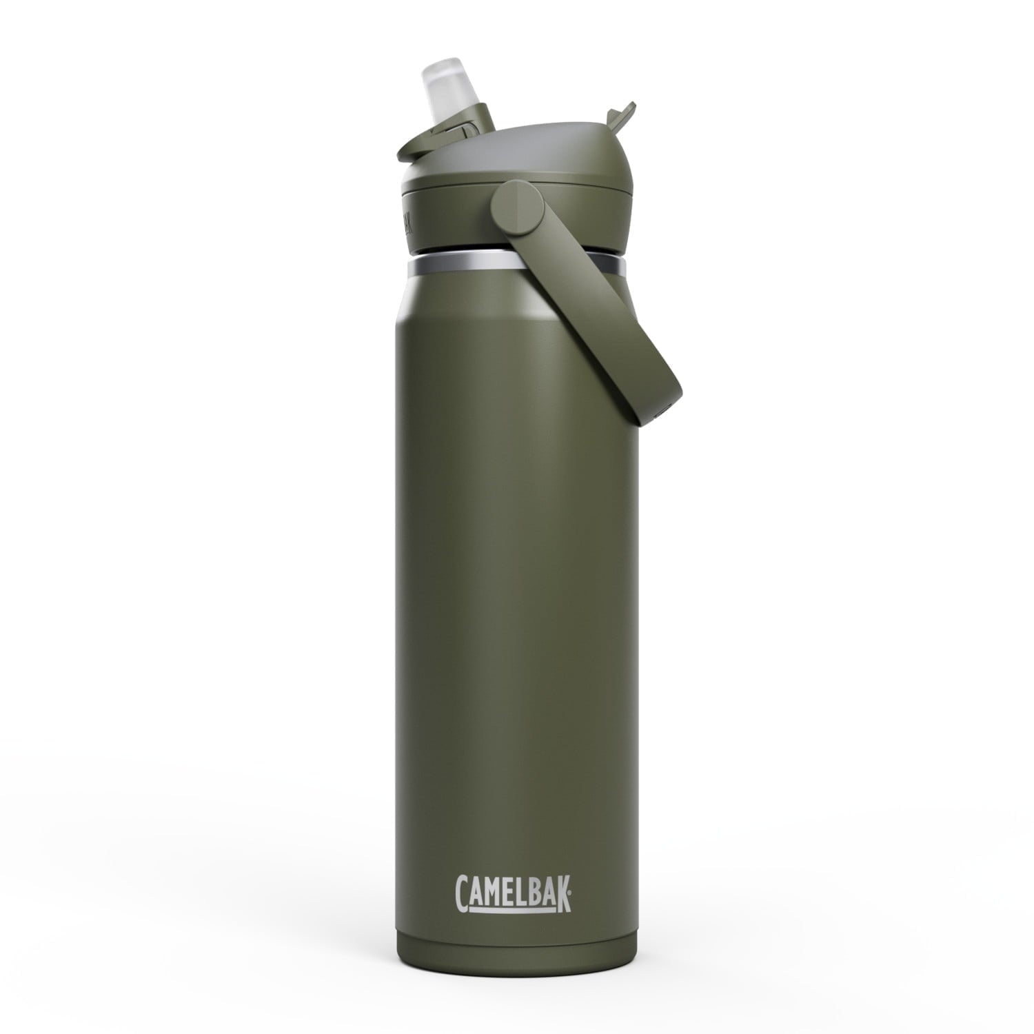 CamelBak Thrive™ Flip Straw Insulated Stainless Steel Water Bottle, 25 oz, Sierra Red VGCI