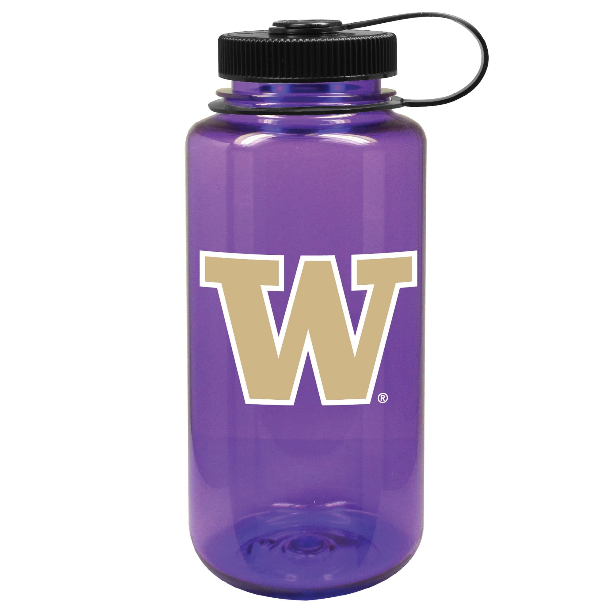 Purple Washington Huskies 32oz. Nalgene Sustainable Wide Mouth Water Bottle FOLV