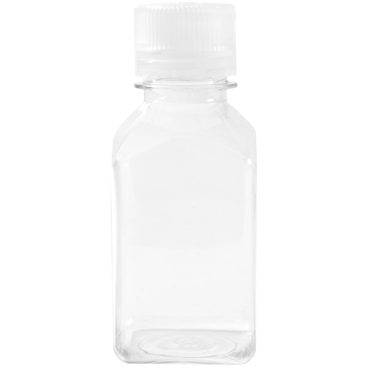 Nalgene Transparent Lexan Polycarbonate Square Storage Bottle - 8 oz. - Clear 2ITG