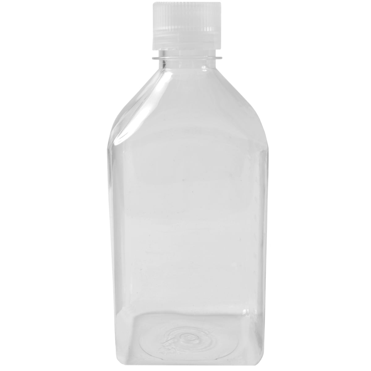 Nalgene Transparent Lexan Polycarbonate Square Storage Bottle - 8 oz. - Clear 2ITG