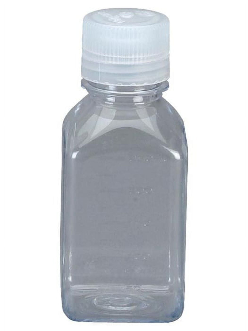 Nalgene Transparent Lexan Polycarbonate Square Storage Bottle - 8 oz. - Clear 2ITG