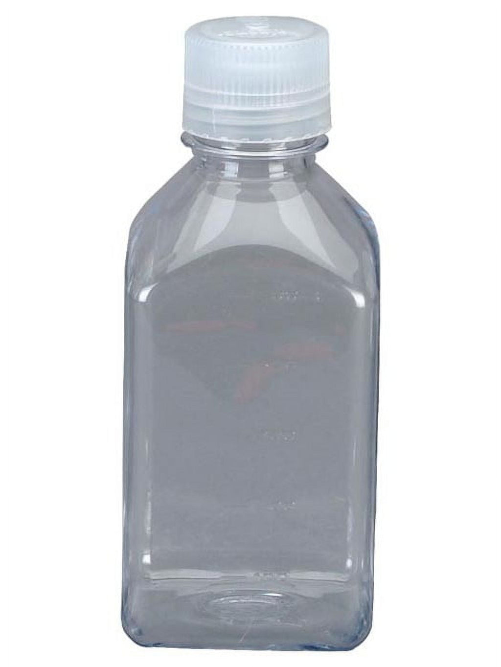 Nalgene Transparent Lexan Polycarbonate Square Storage Bottle - 8 oz. - Clear 2ITG