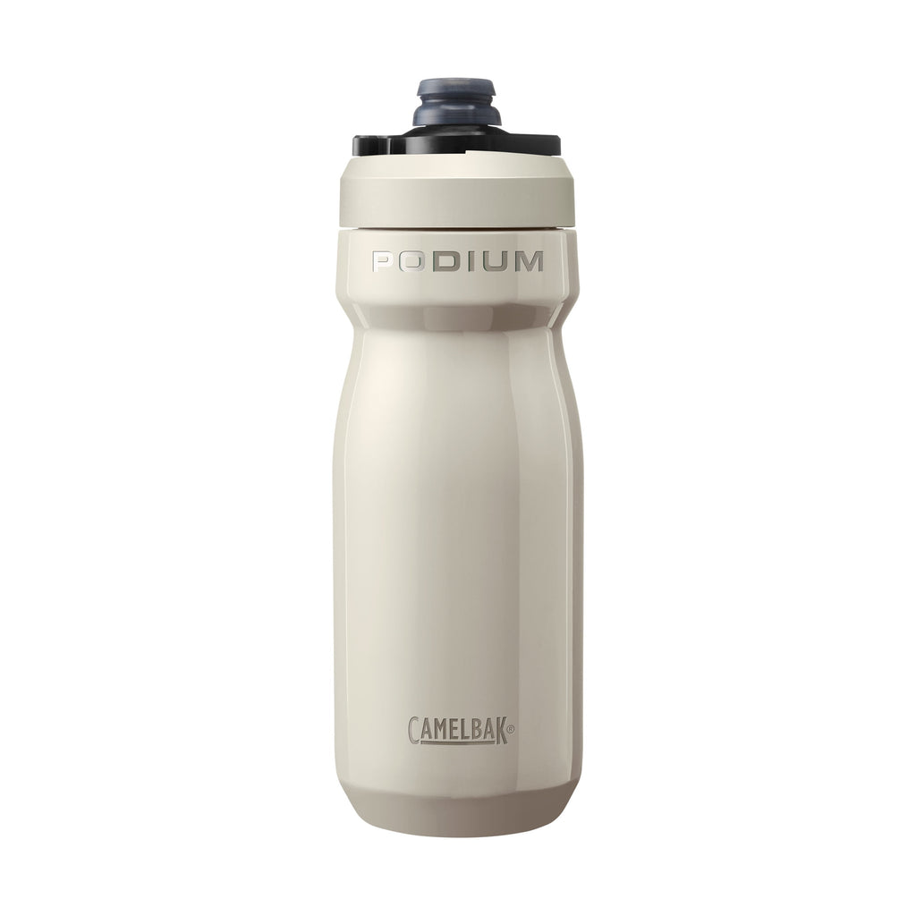 CamelBak Podium 18oz Insulated Stainless Steel Bike Water Bottle, Stone 6W25