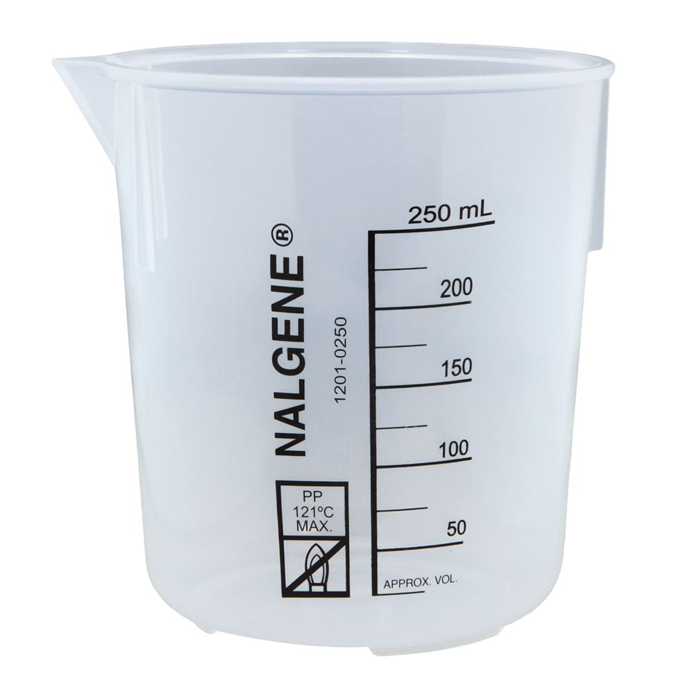 Nalgene Griffin Beaker, Low Form, Polypropylene, 250 Ml F0IN