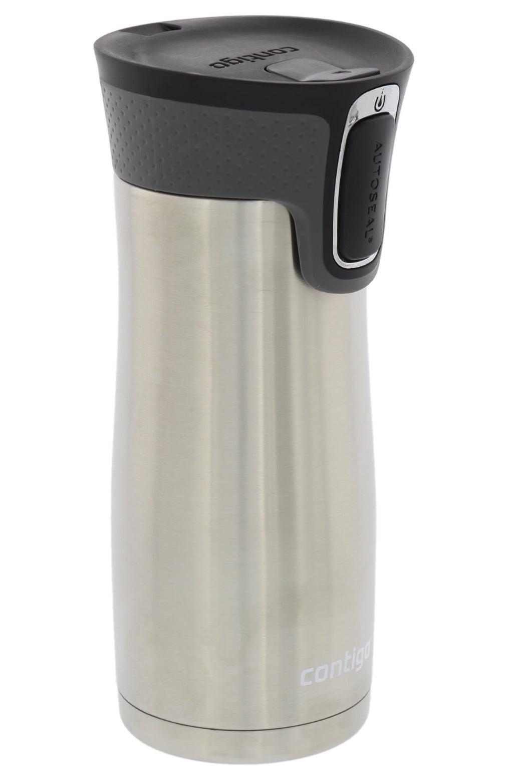 Contigo AUTOSEAL West Loop 2.0 Travel Mug, 16 oz., Stainless Steel with Black Button PB0V