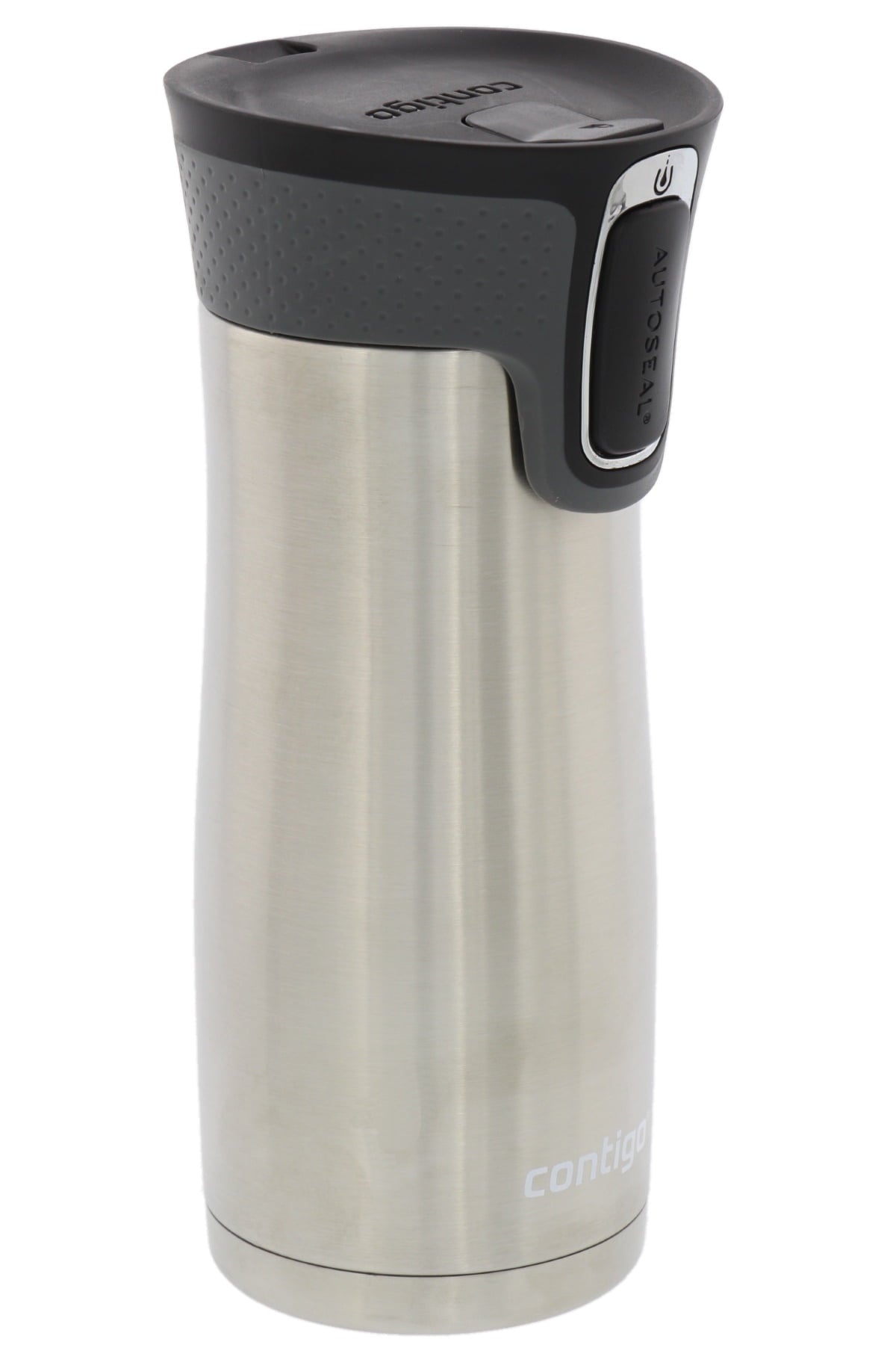 Contigo AUTOSEAL West Loop 2.0 Travel Mug, 16 oz., Stainless Steel with Black Button PB0V