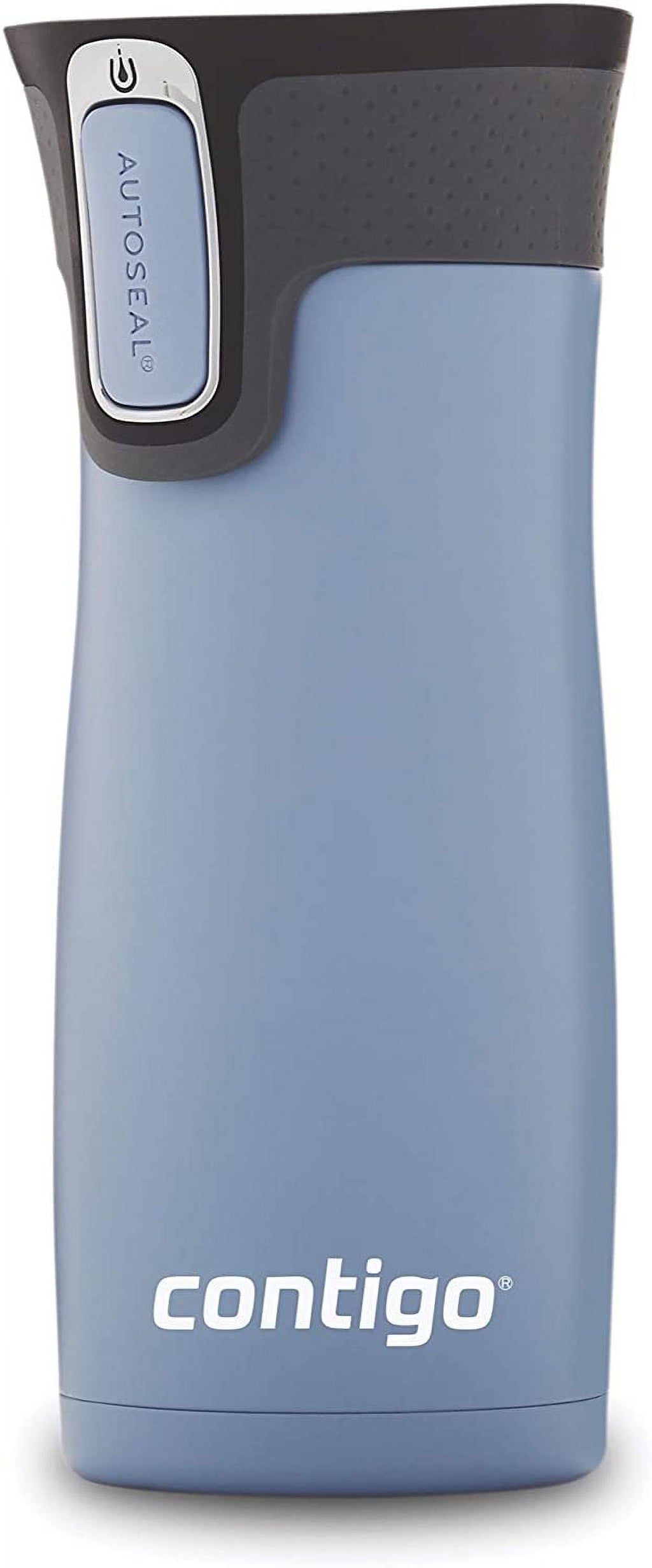 Contigo AUTOSEAL West Loop 2.0 Travel Mug, 16 oz., Stainless Steel with Black Button PB0V