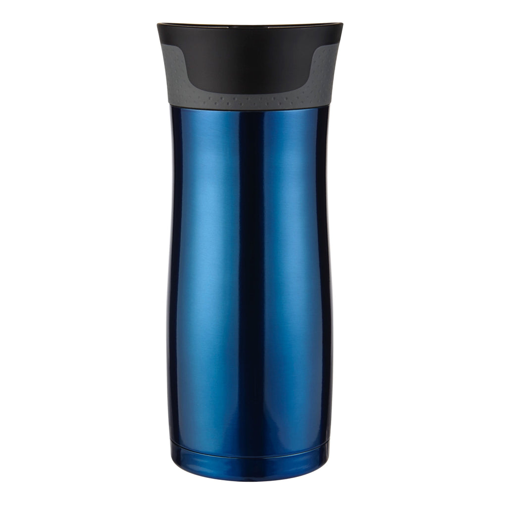 Contigo AUTOSEAL West Loop 2.0 Travel Mug, 16 oz., Stainless Steel with Black Button PB0V