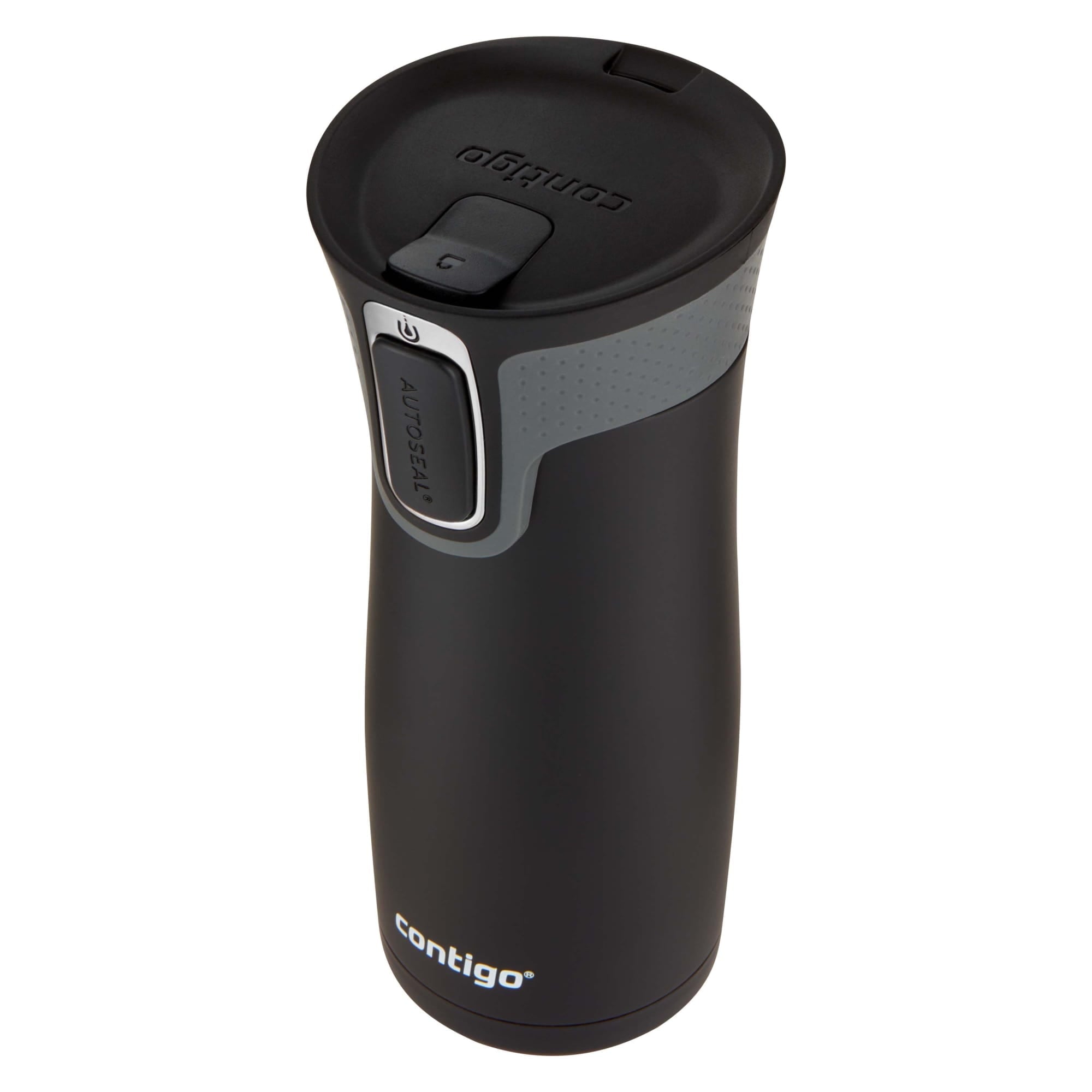 Contigo AUTOSEAL West Loop 2.0 Travel Mug, 16 oz., Stainless Steel with Black Button PB0V